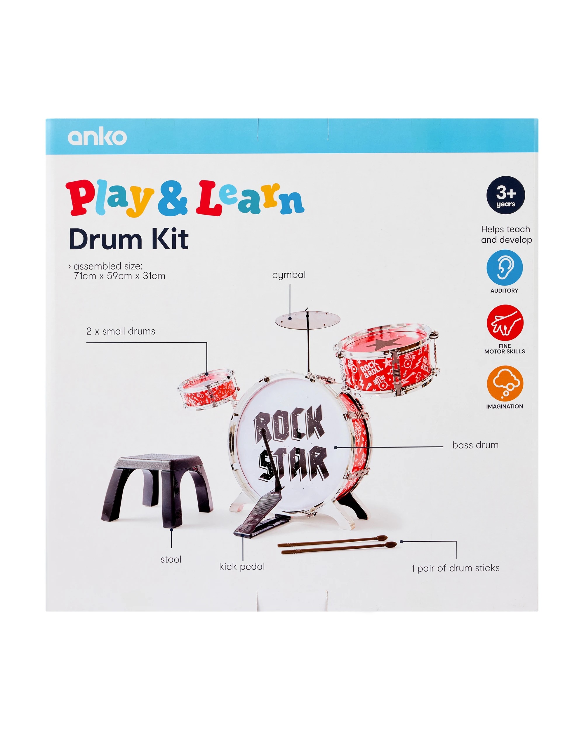 10 Drum Kit, 10 of 10