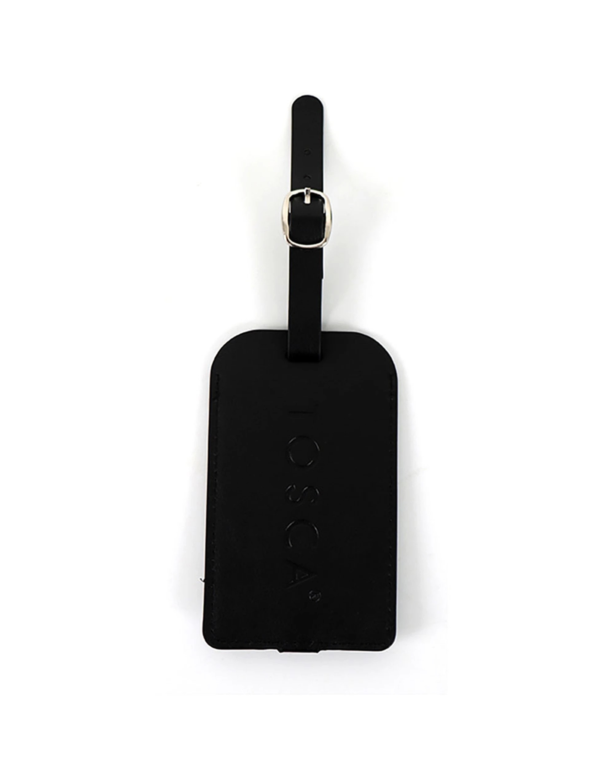 2 Tosca PU Luggage Bag Suitcase Name Address Tag Travel Accessory - Black, 2 of 2