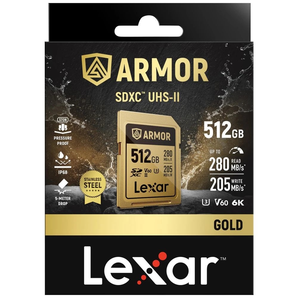 1 Lexar 512GB UHS SD Memory Card, 1 of 1