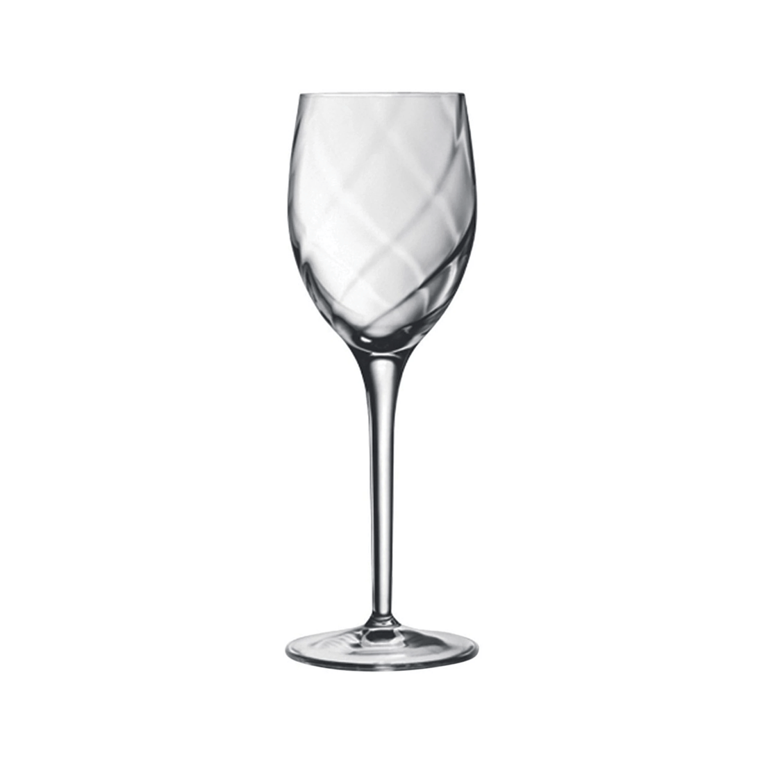 3 4pc Luigi Bormioli Canaletto 275ml White Wine Glasses Set Drinking Stemware
 - Clear, 3 of 3