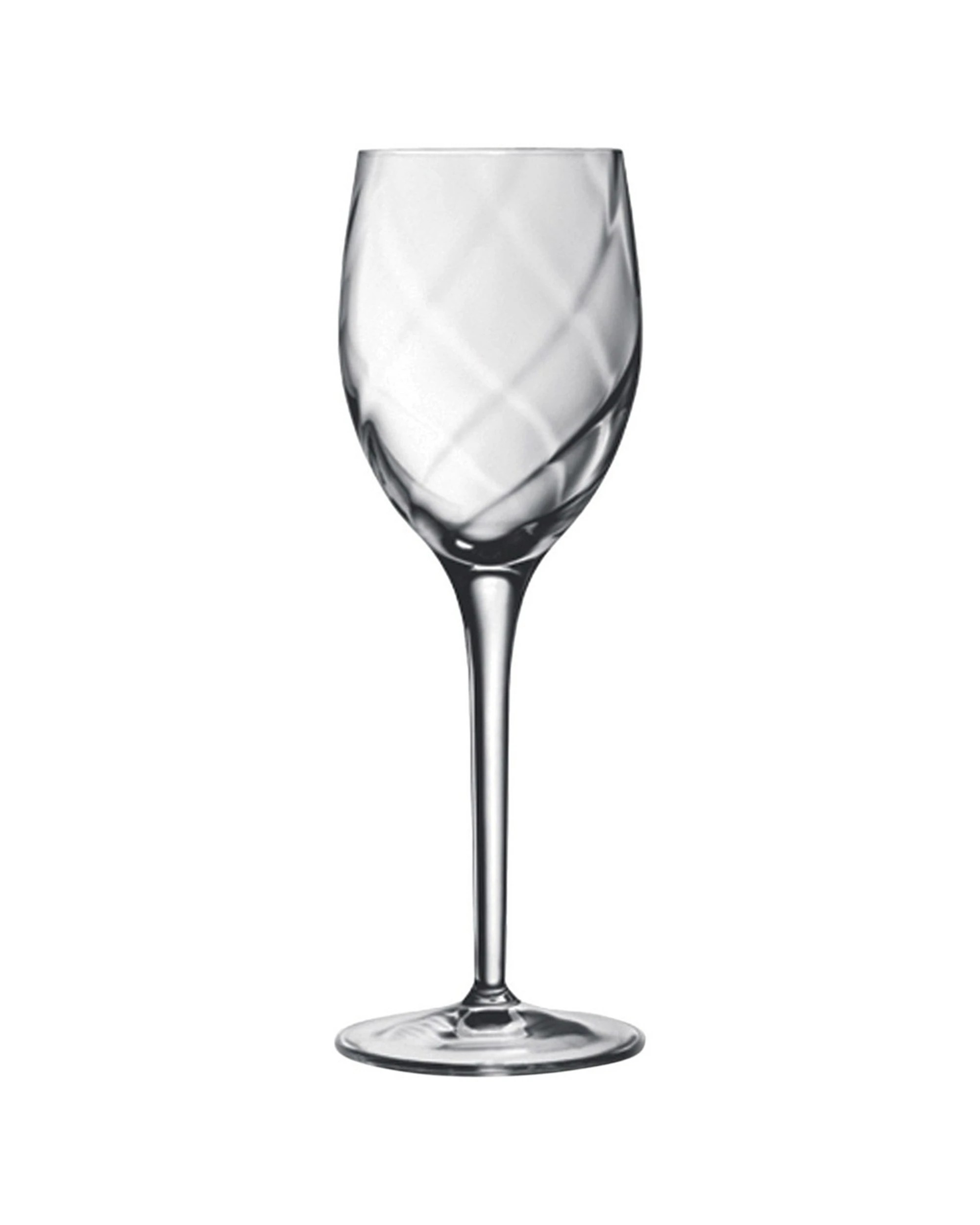 3 4pc Luigi Bormioli Canaletto 275ml White Wine Glasses Set Drinking Stemware
 - Clear, 3 of 3