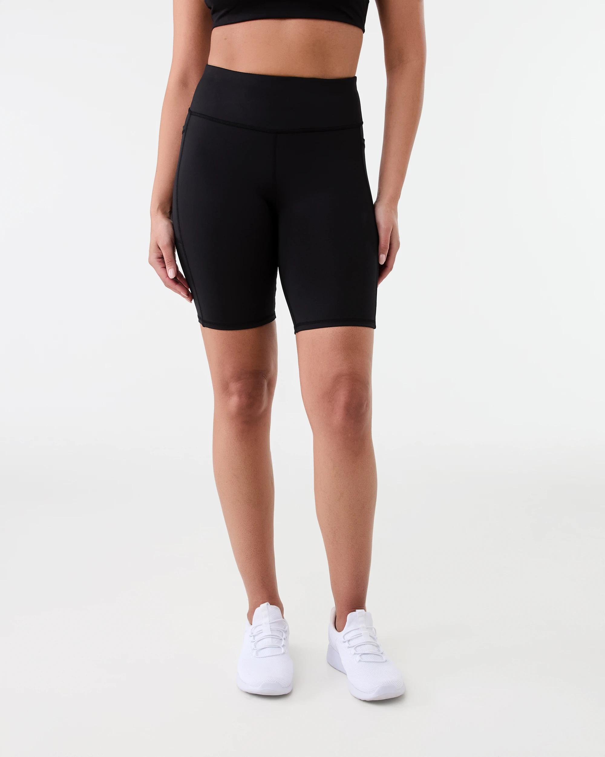 6 Active Womens Bike Shorts BLACK, 6 of 6