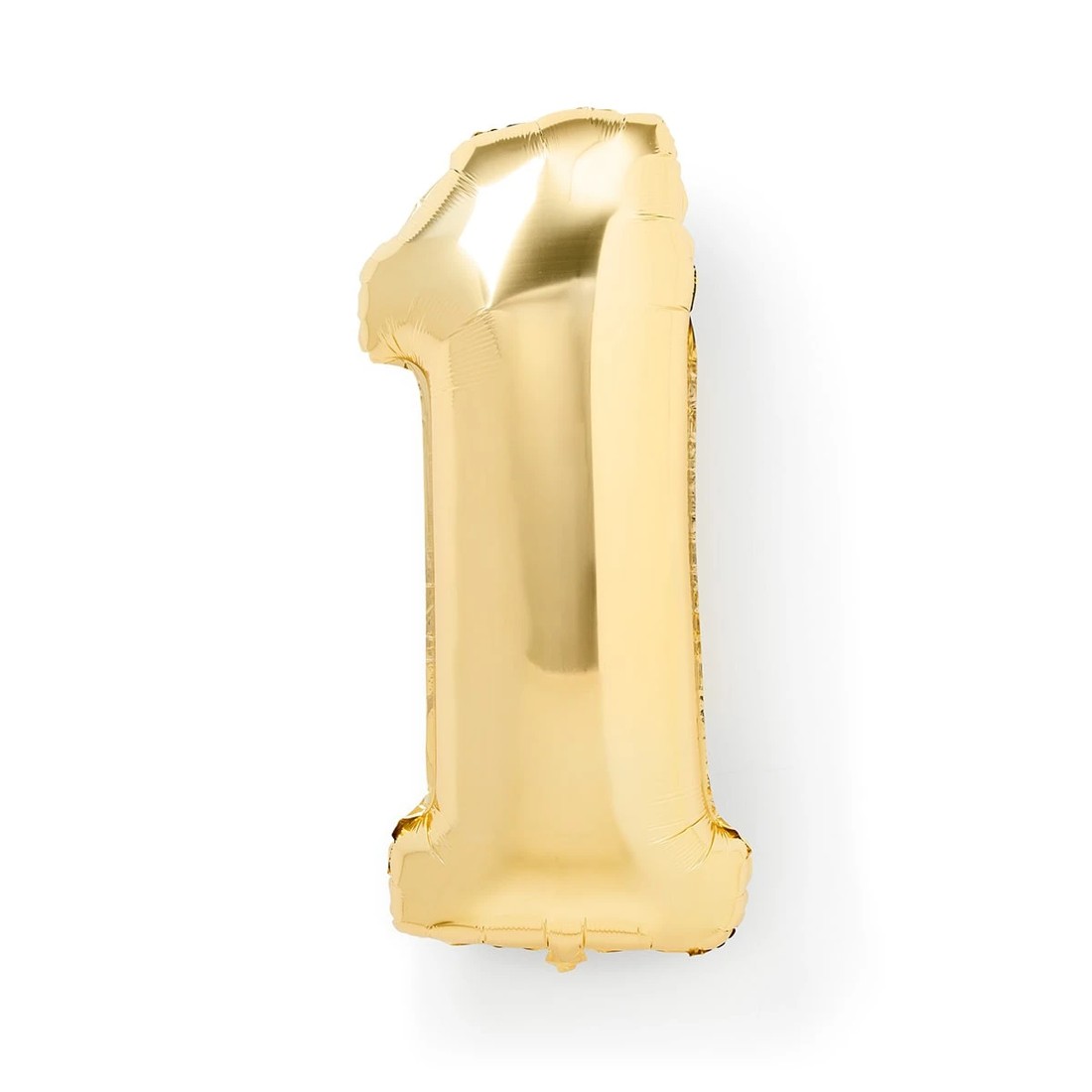 1 Gold Look Giant Number 1 Foil Balloon, 1 of 5