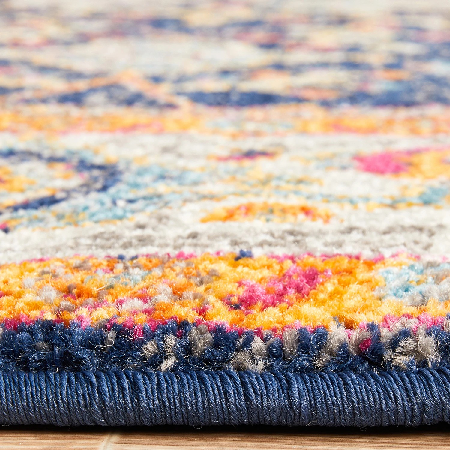 7 Common Ground Rugs Encore 262 200x200cm Round - Medium Pet Friendly Rug - Multi, 7 of 8