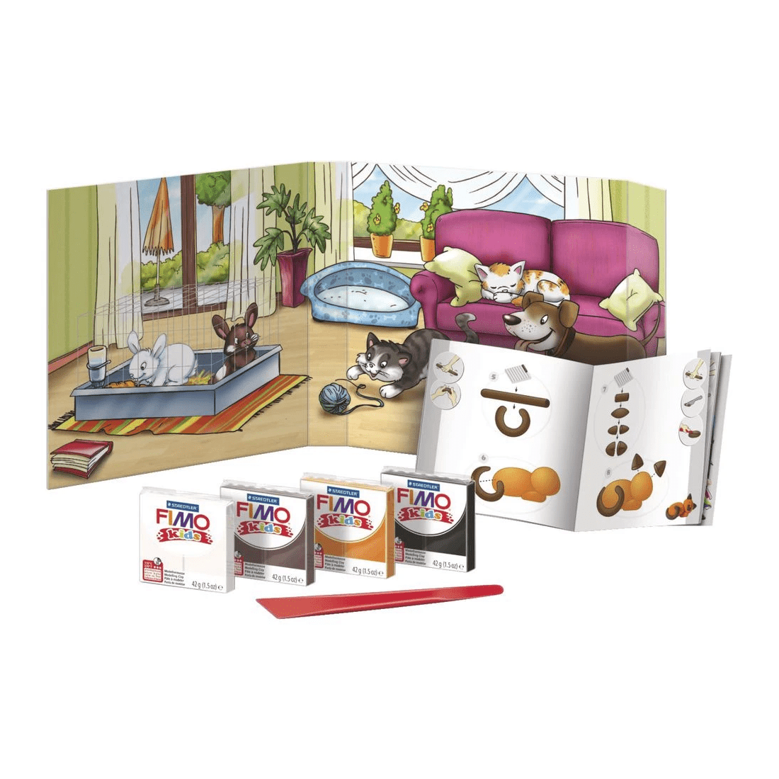 5 Staedtler FIMO Form and Play Pet Set, 5 of 5