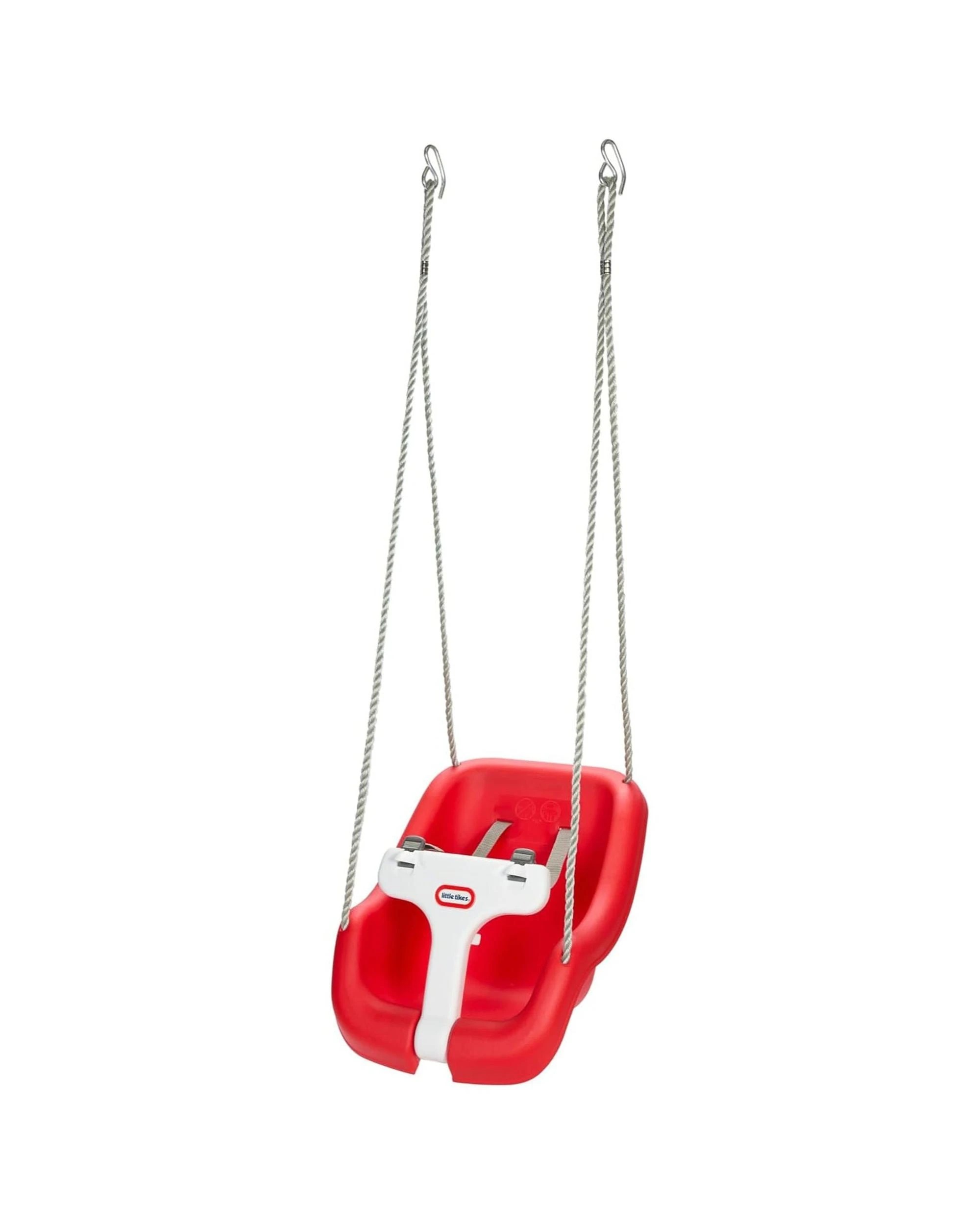 5 Little Tikes 2-in-1 Snug 'n Secure Swing - Red, 5 of 8