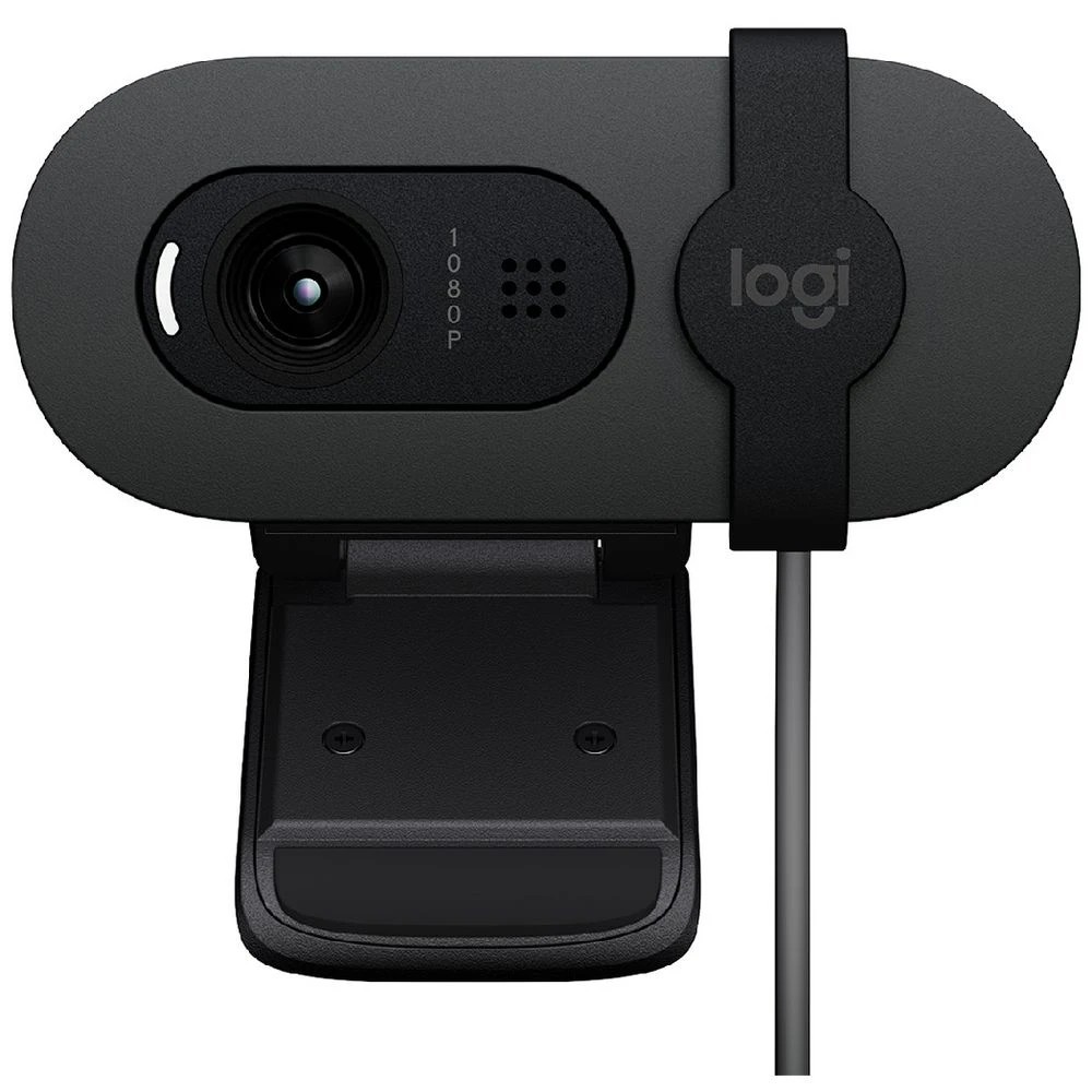 1 Logitech Brio 100 Full HD Webcam Graphite, 1 of 7
