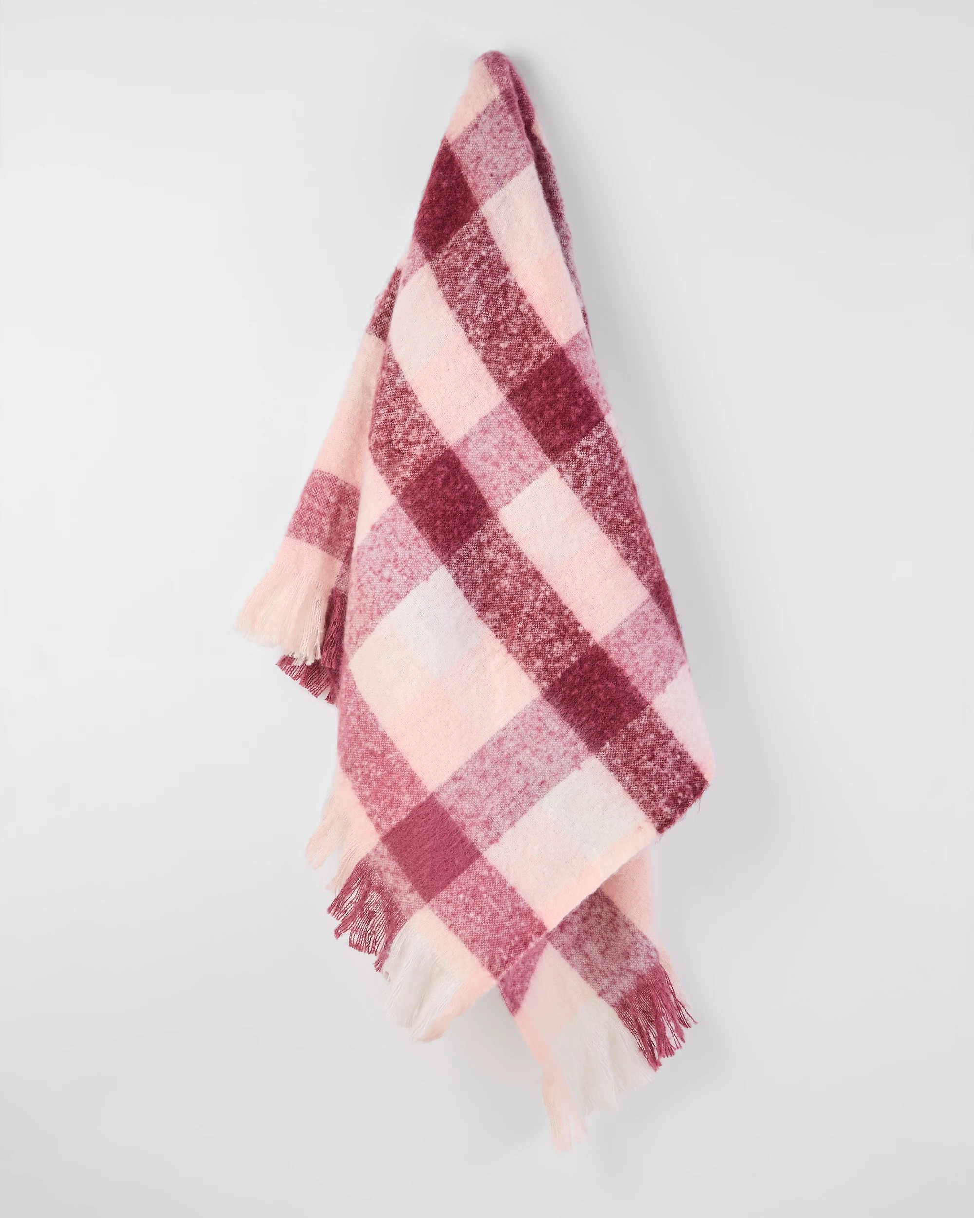 3 Target Madra Check Throw - One Size - Pink, 3 of 3