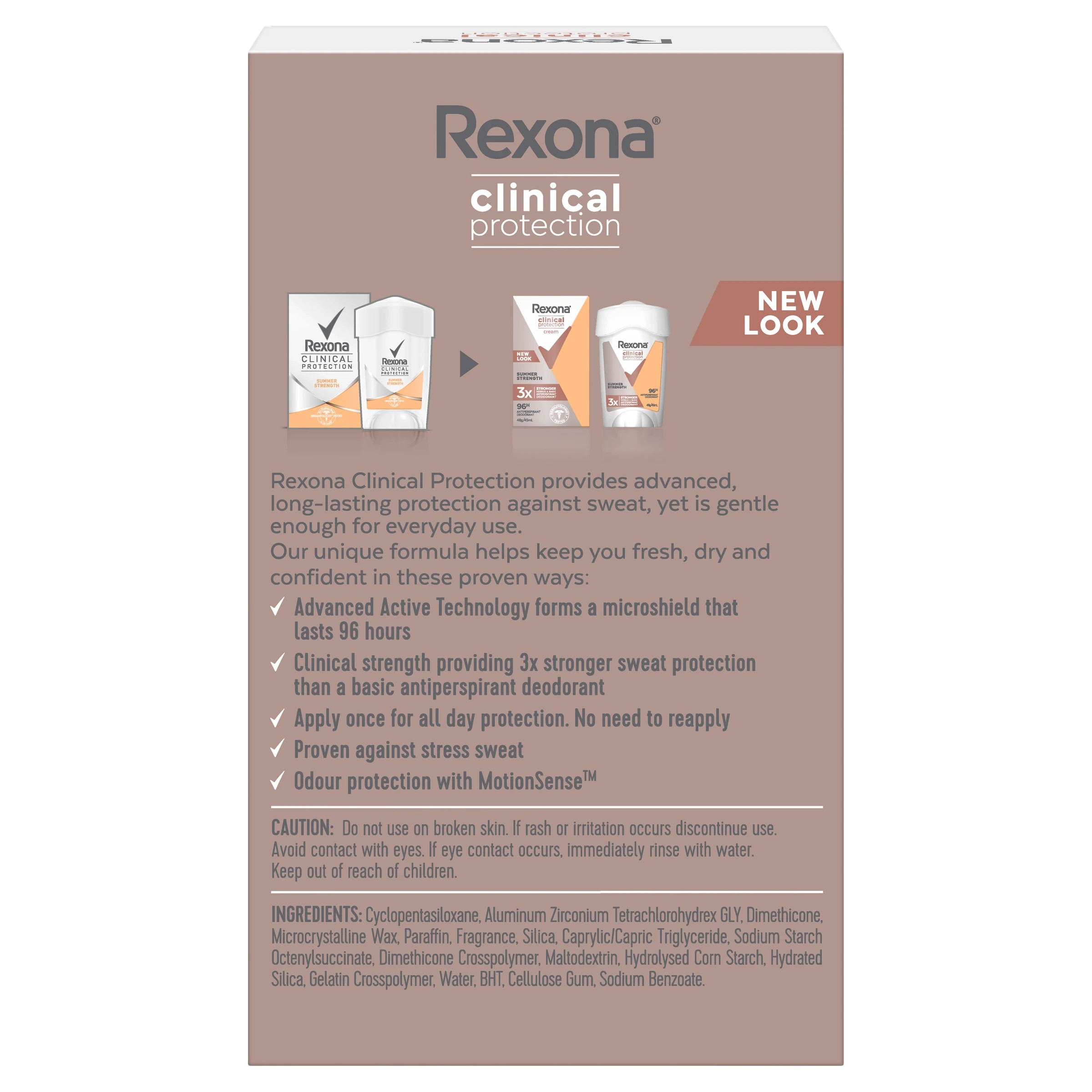 2 Rexona Summer Strength Clinical Protection Antiperspirant 45ml, 2 of 9