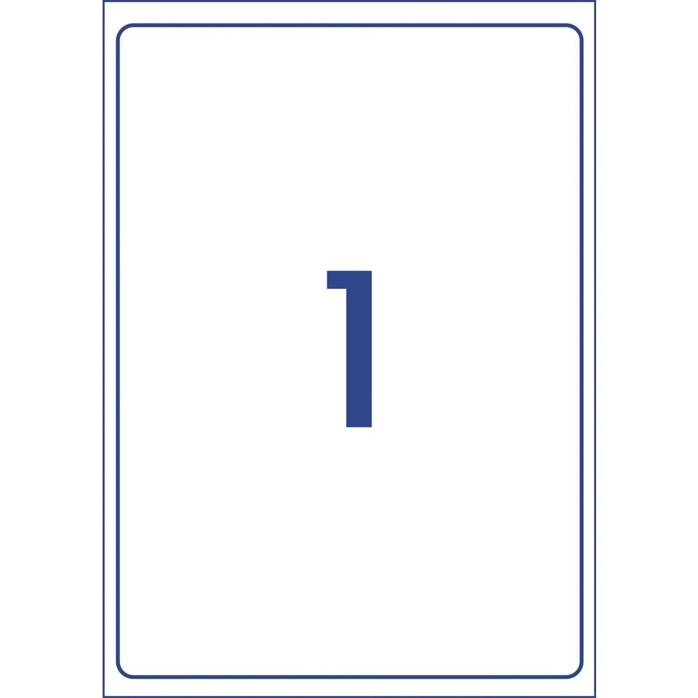 3 Avery 1UP Inkjet Laser Internet Shipping Labels 10 Sheets, 3 of 8