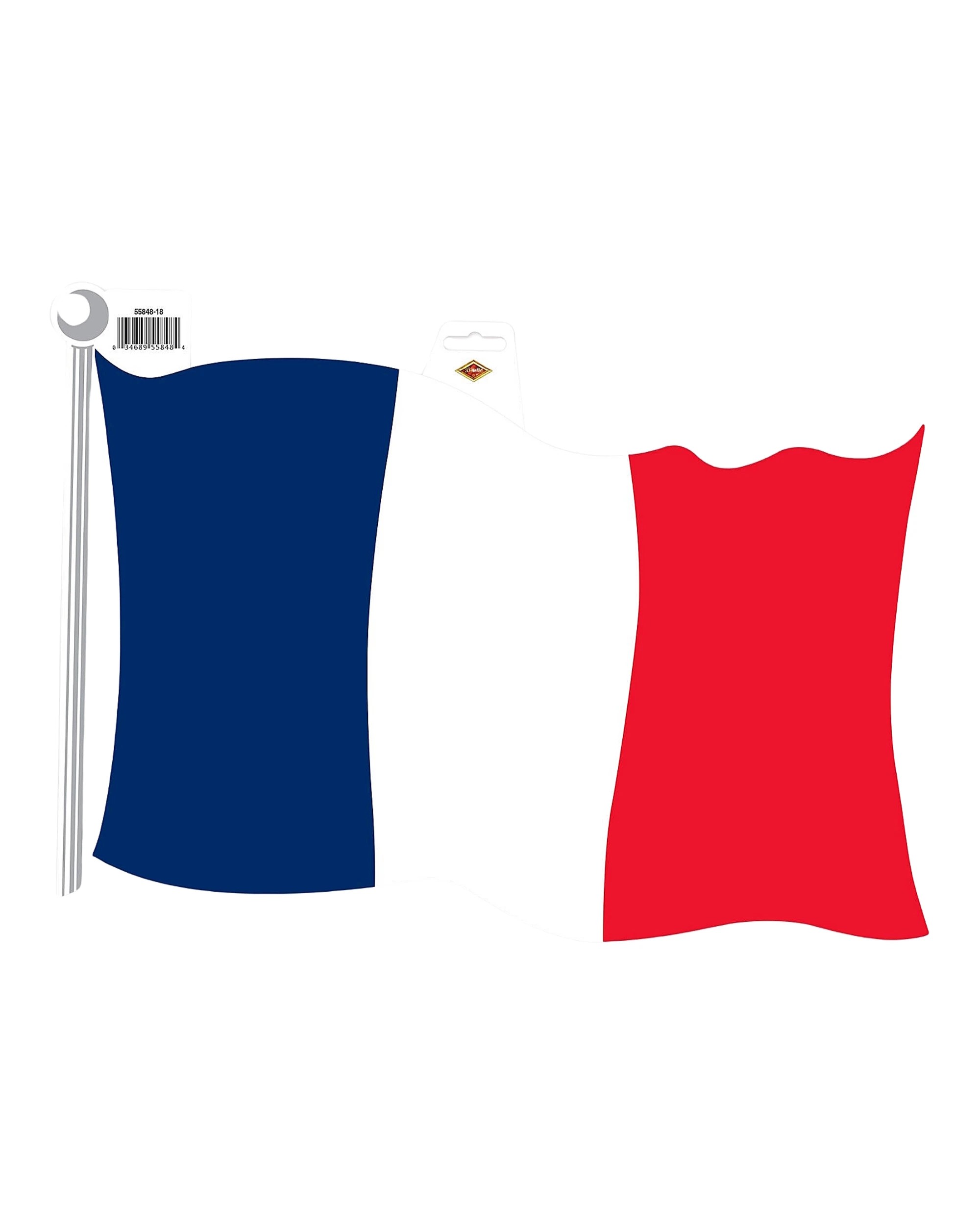 2 Beistle French Flag Cutout Wall Decoration, 2 of 3