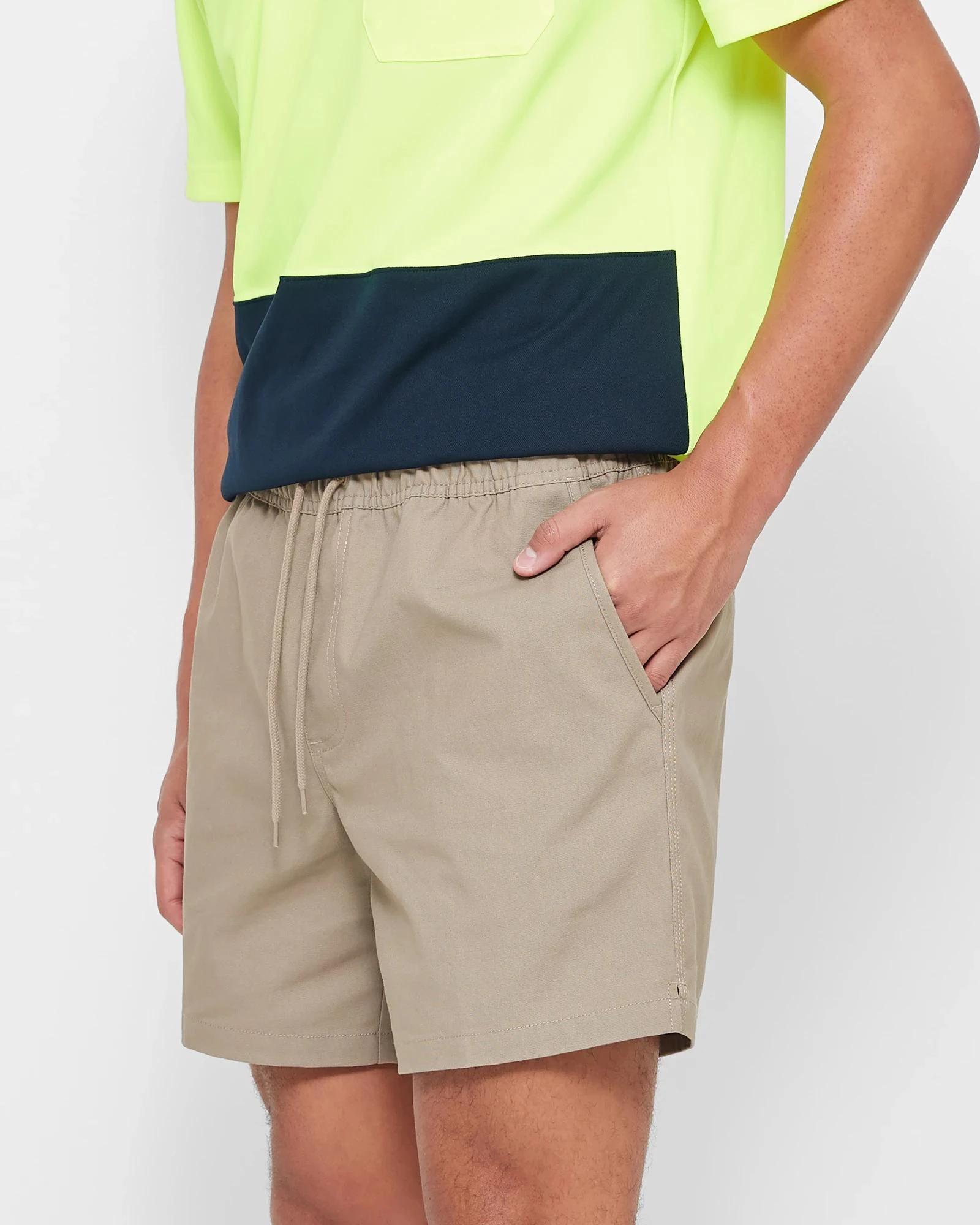 3 Graphite E-Waist Work Shorts STONE, 3 of 5