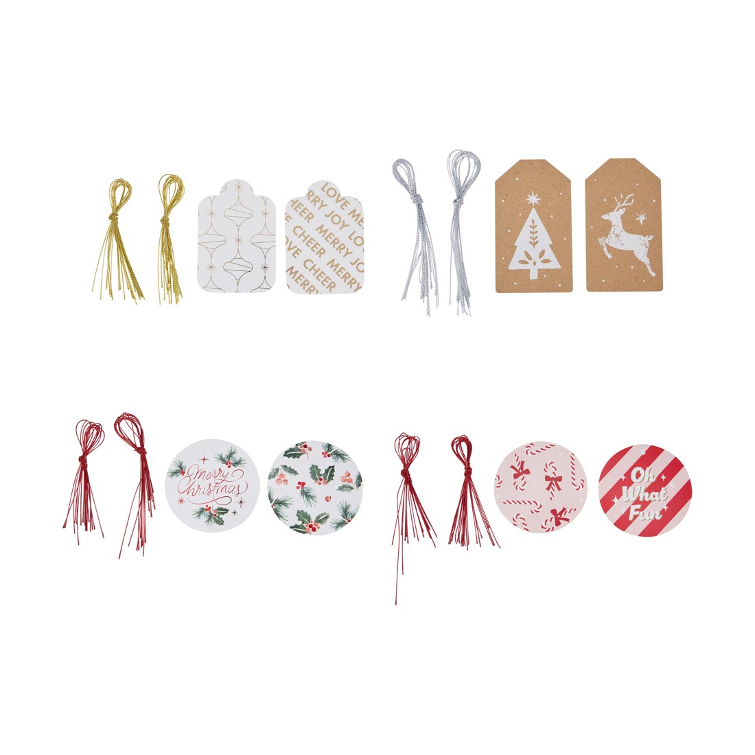 2 20 Pack Christmas Gift Tags - Assorted, 2 of 7