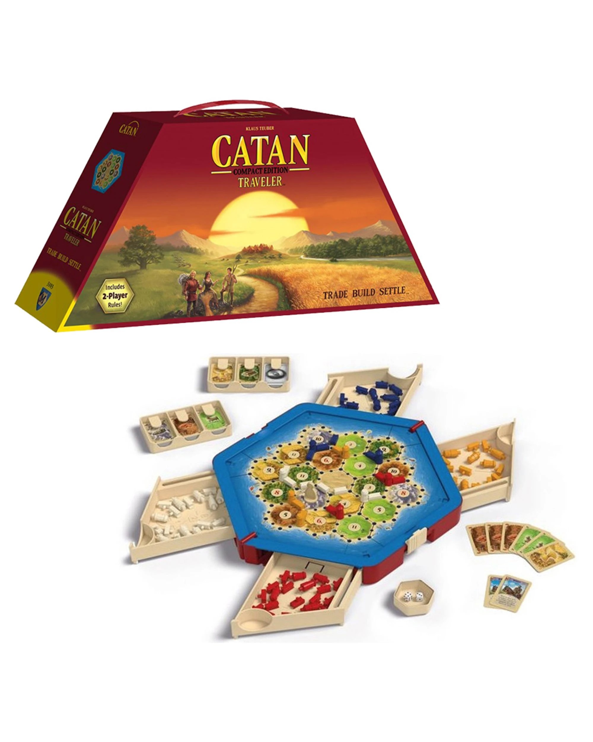 1 Catan Traveler Compact Edition Board Game, 1 of 4