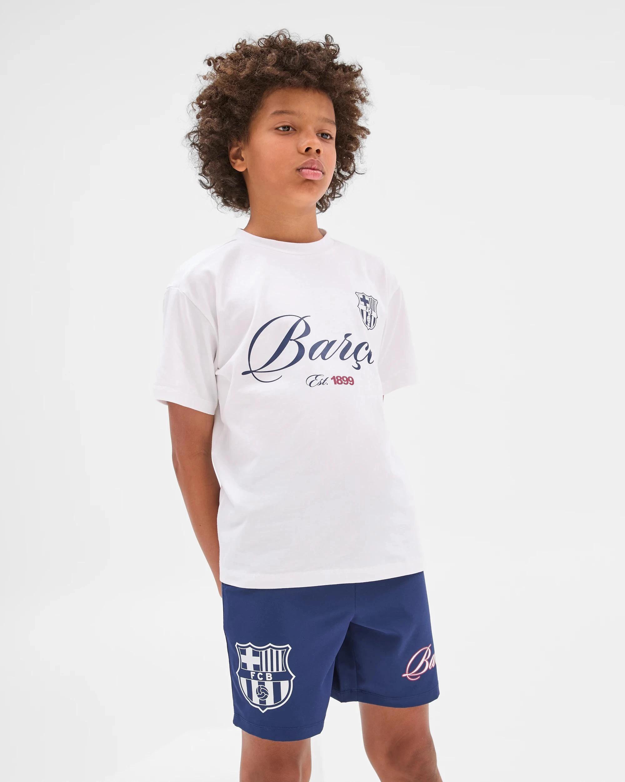 2 UEFA Champions League Barcelona Shorts NAVY, 2 of 6