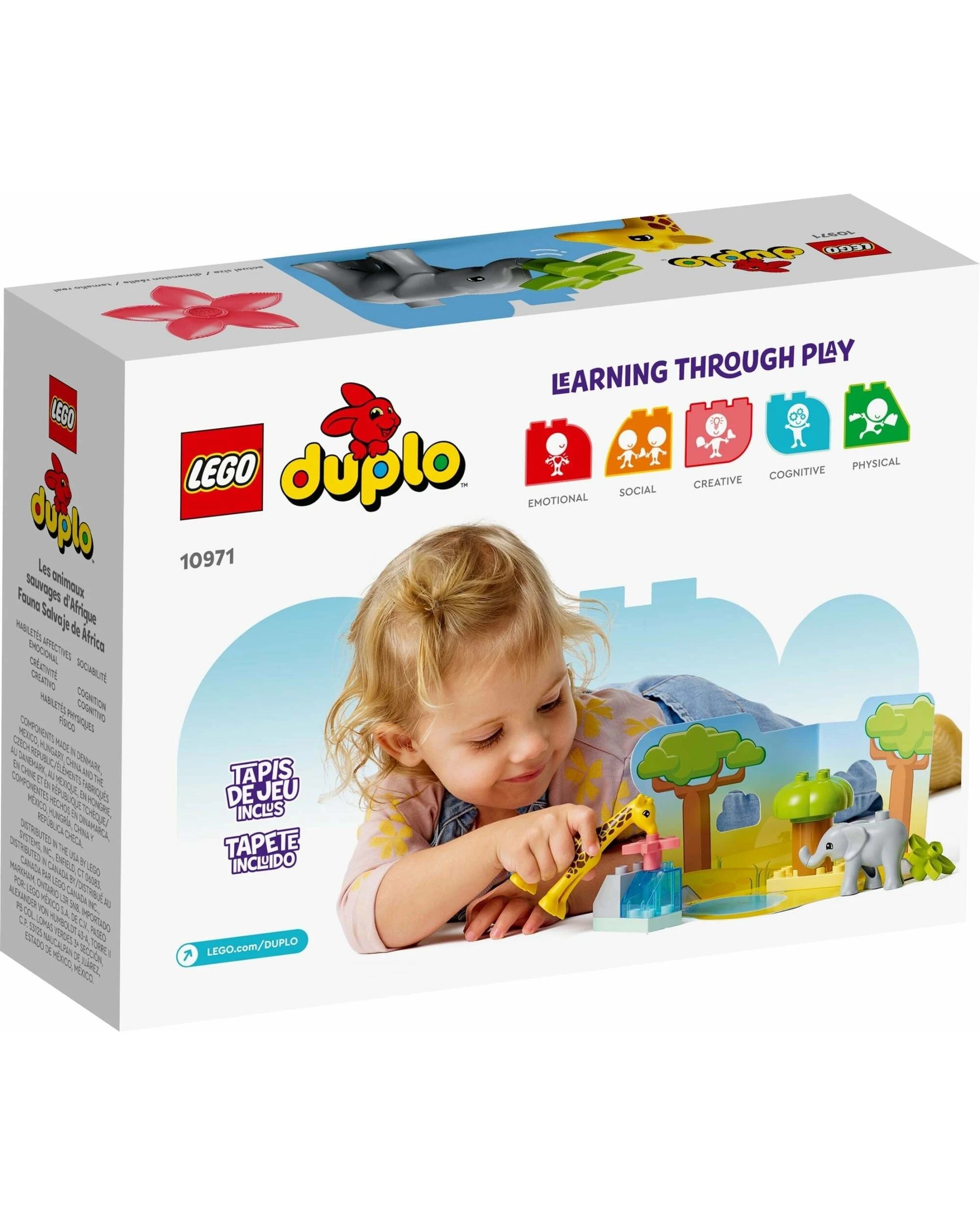 3 LEGO 10971 DUPLO Wild Animals of Africa Playset, 3 of 3