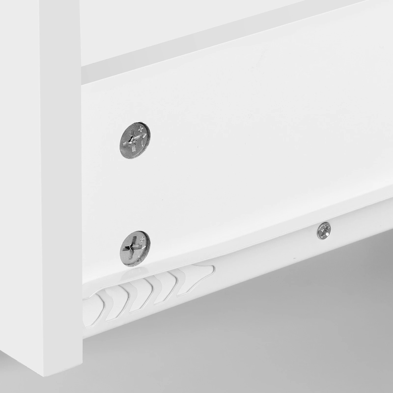 7 Alfordson Bedside Table Hamptons Nightstand Storage Side End 1 Drawer - White, 7 of 10