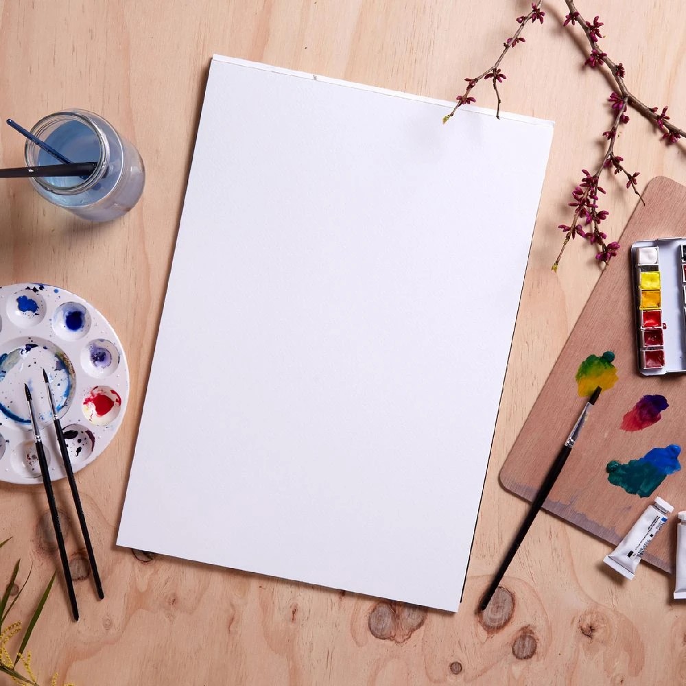 3 Reeves Intro A4 Watercolour Pad Cold Pressed 300gsm 12 Sheets, 3 of 5