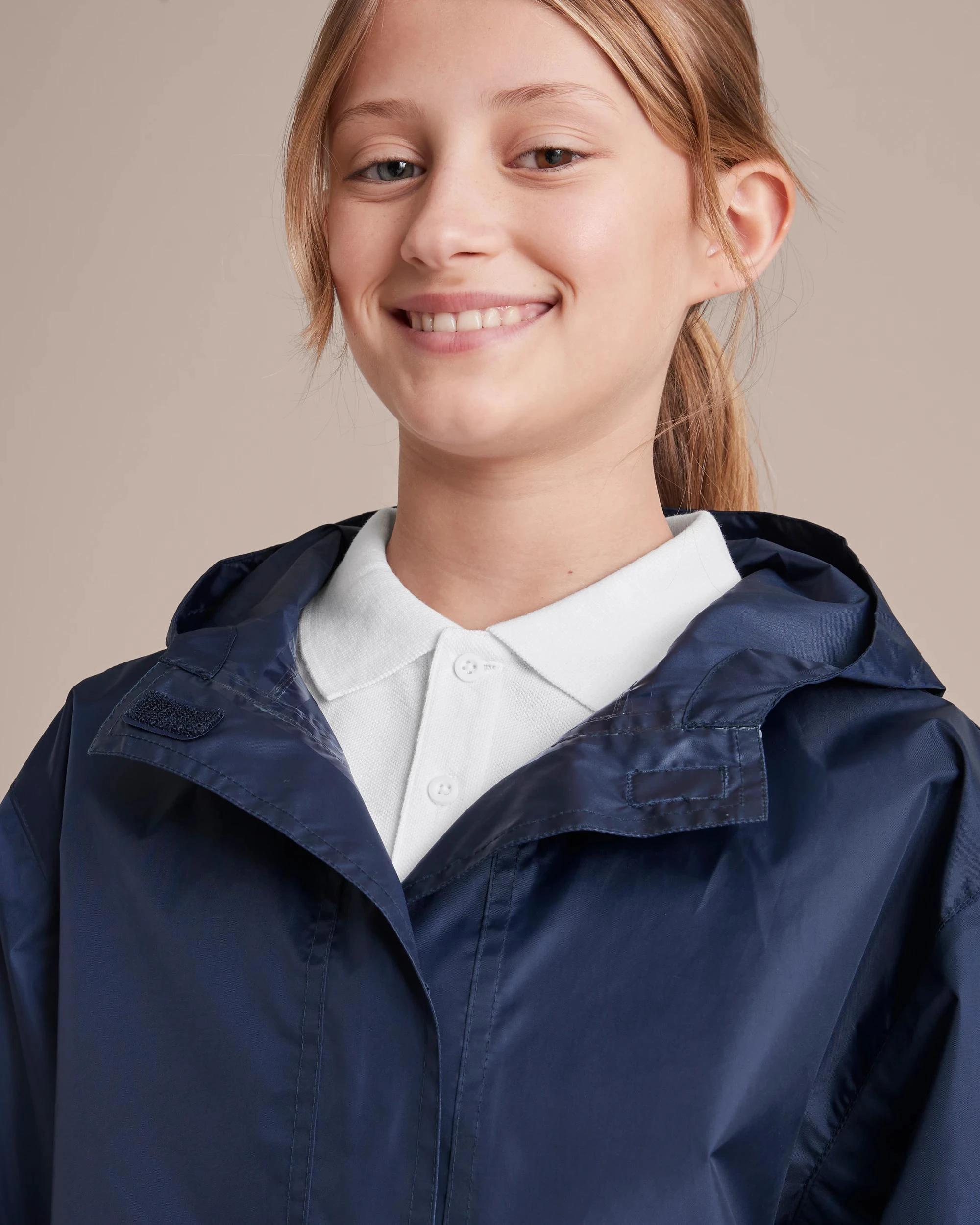 8 Target Kids Unisex Spray Jacket NAVY BLUE, 8 of 10