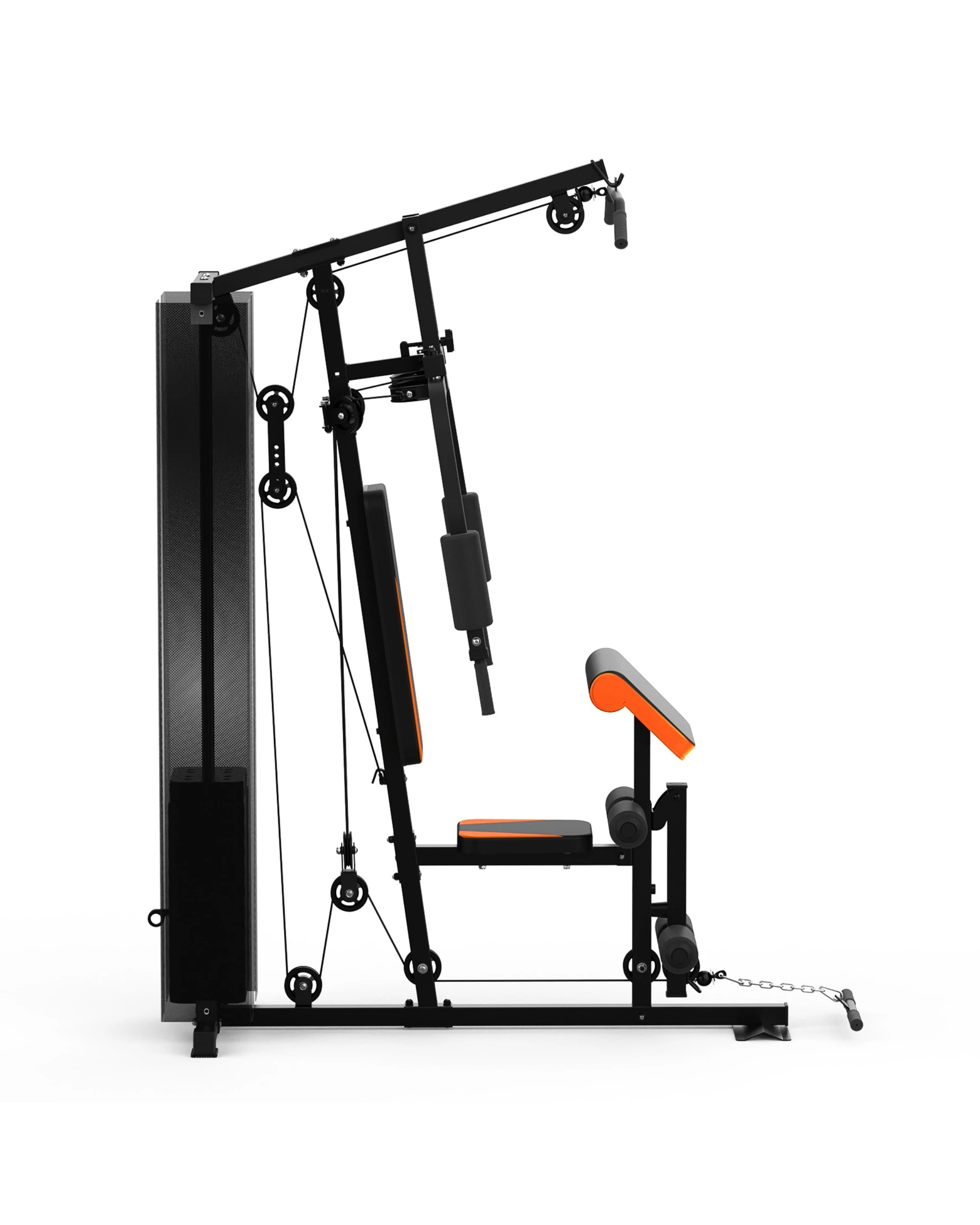 3 Advwin Multifunctional Home Gym with 100LB Weight Stack - Black, 3 of 7