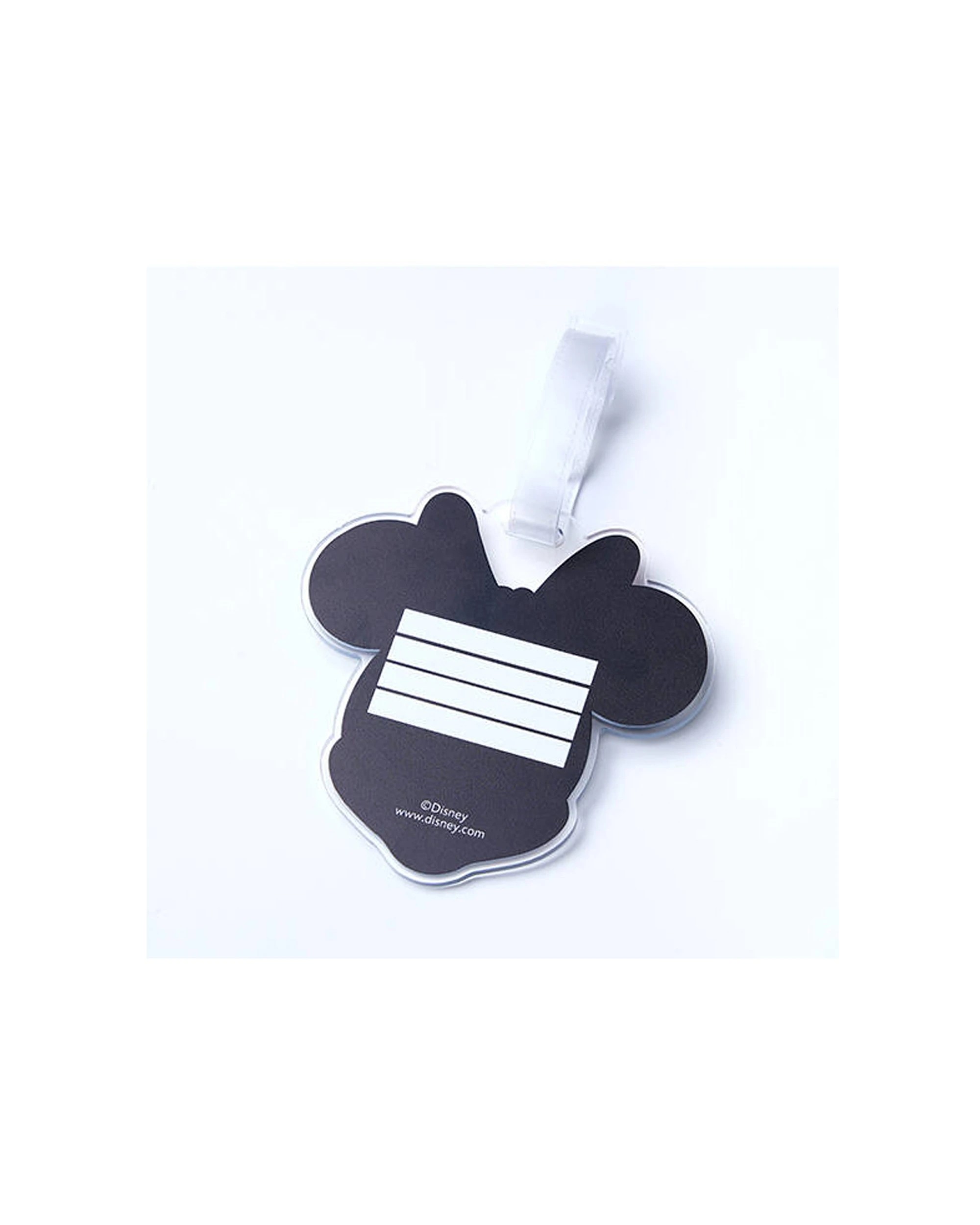 2 Disney Luggage Tag Suitcase Identity Label - Minnie Mouse - Black, 2 of 2
