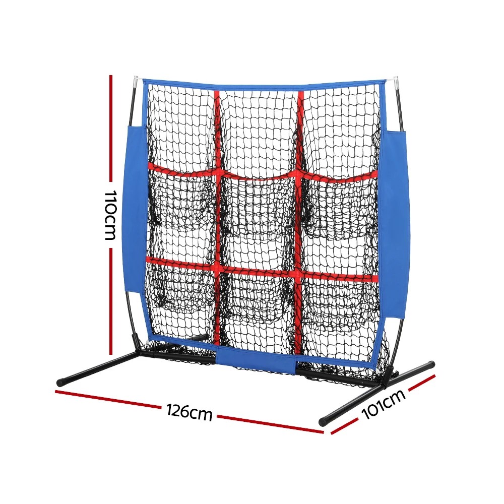 2 Everfit Soccer Net Baseball Pitching Football Goal Training Aid 9 Target Zone - Multi, 2 of 6