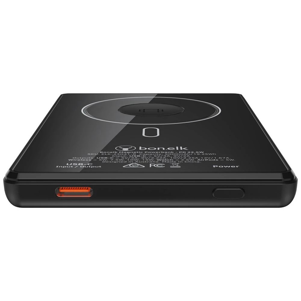 4 Bonelk MagTec 4-in-1 Power Bank 5k mAh Black, 4 of 10