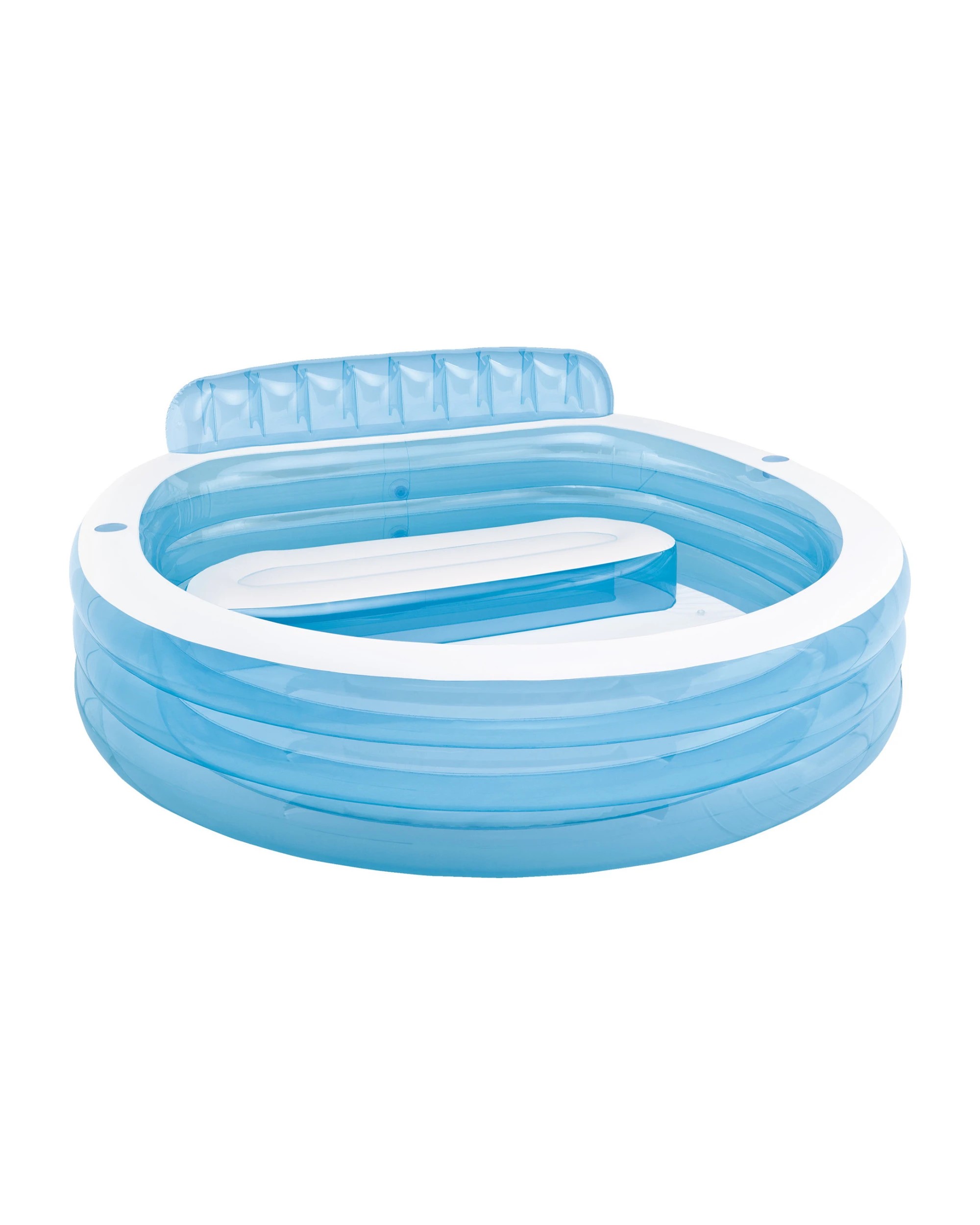 1 Intex Swim Centre Round Inflatable Family Lounge Pool, 1 of 6