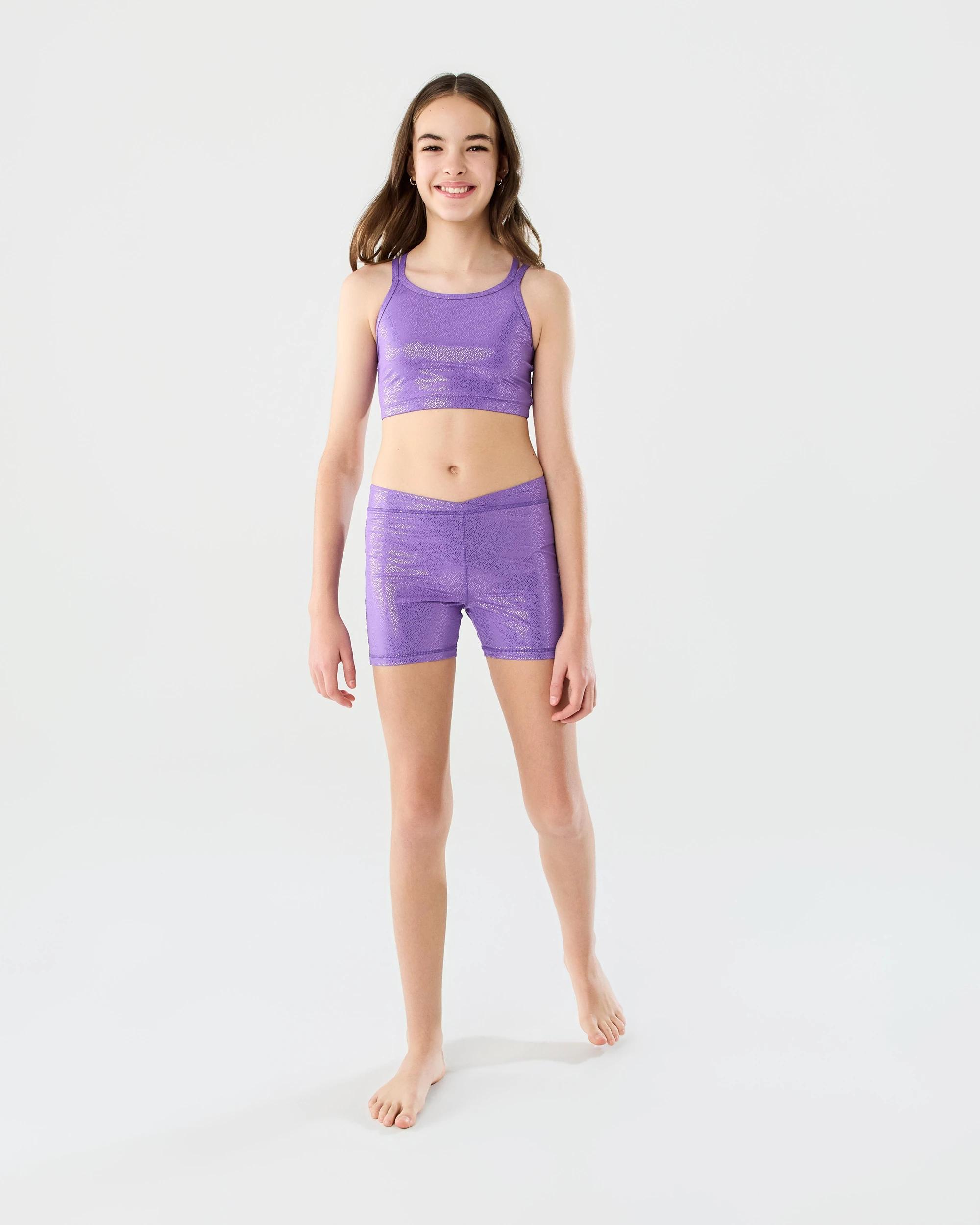 4 Gymnastic Shorts Pur Dots, 4 of 5