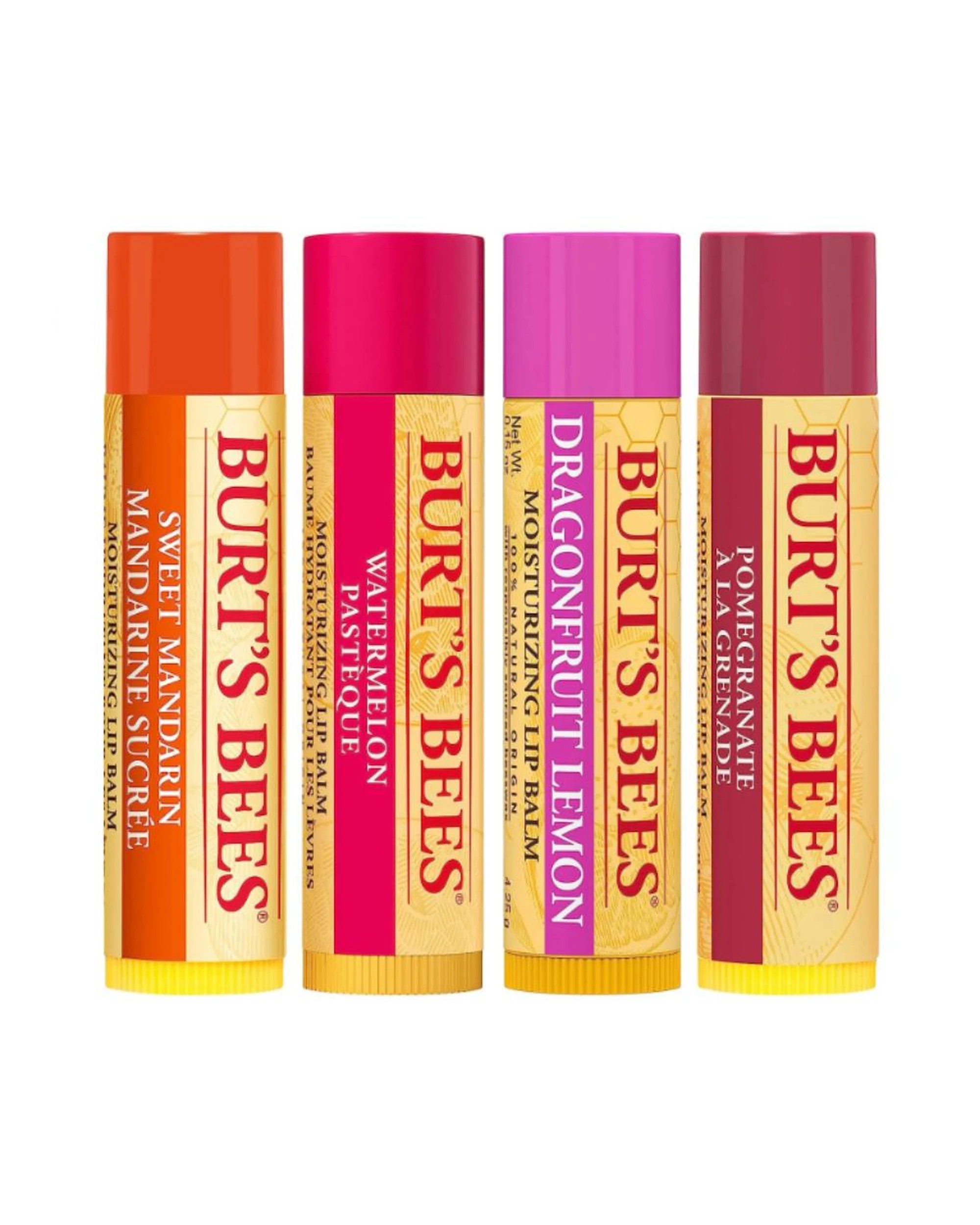 2 Burt's Bees Beeswax Bounty Fruit Mix Lip Balm 4 Piece Gift Set, 2 of 2