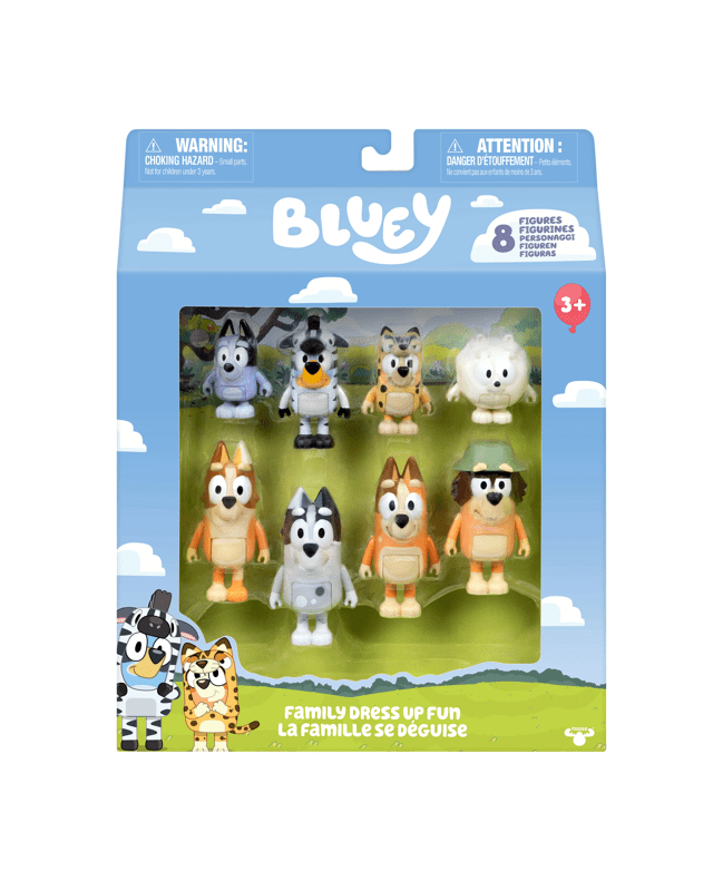 Bluey Series 13 Exclusive Family Dress Up