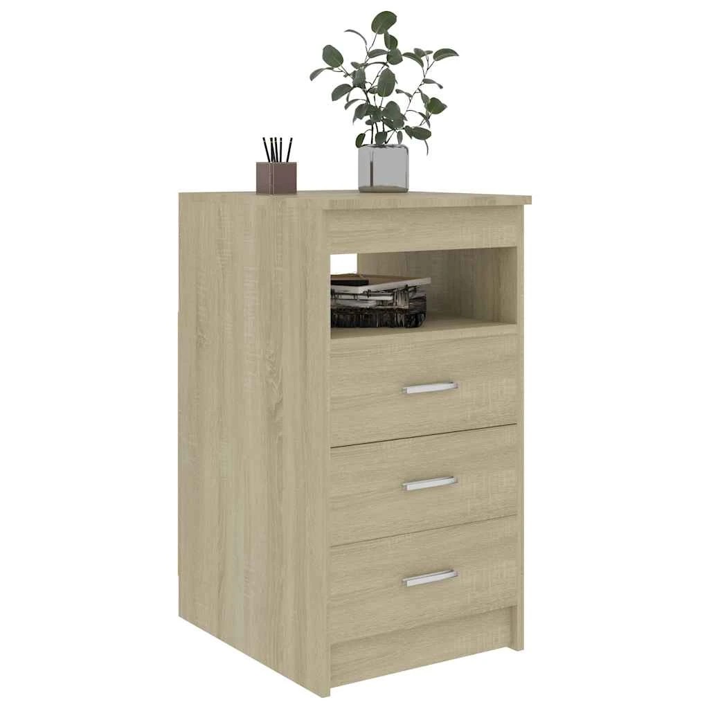 3 vidaXL Drawer cabinet Ample Storage - Brown, 3 of 8