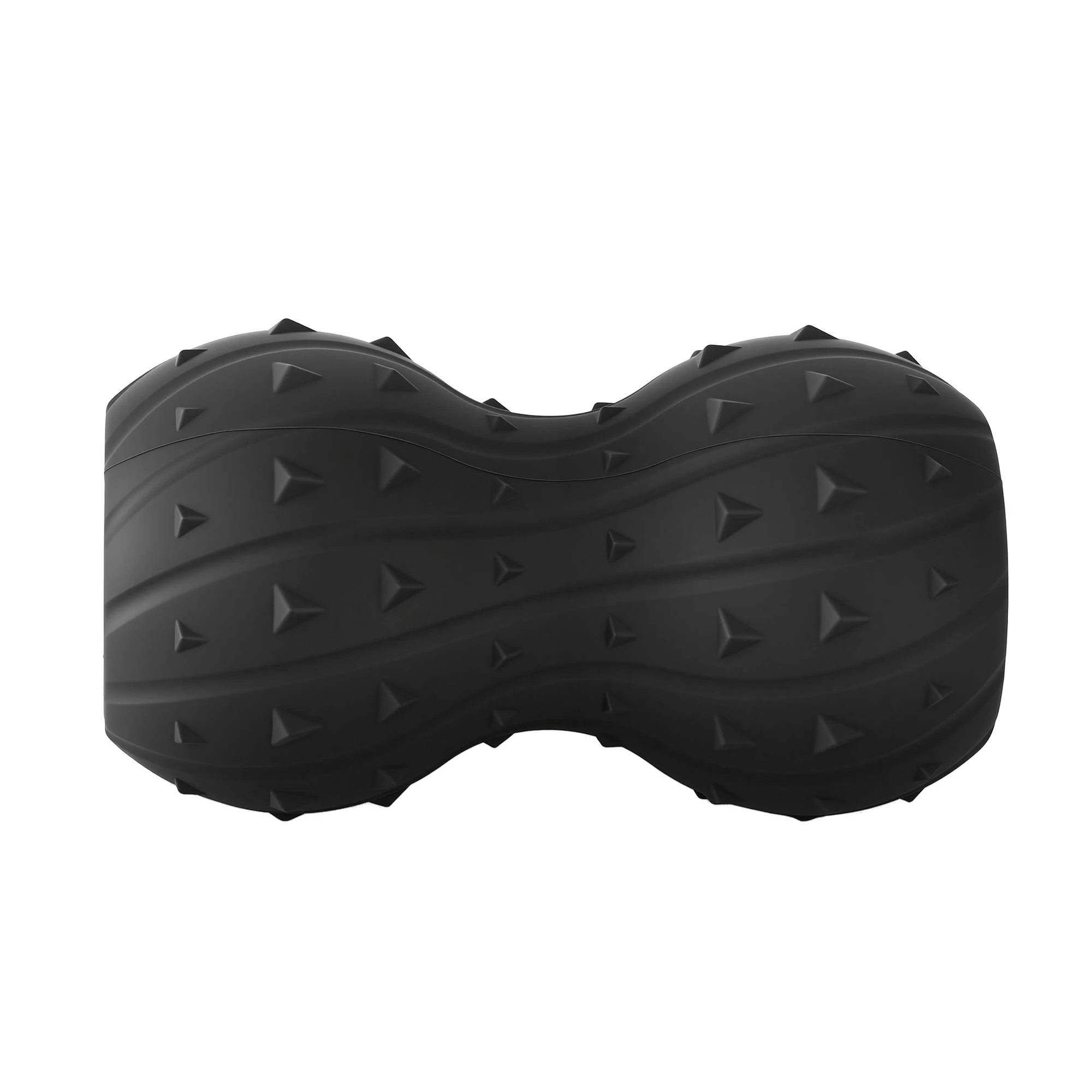 2 Everfit Electric Vibrating Peanut Massage Ball 5 Adjustable Level Deep Muscle Recovery Home Gym - Black, 2 of 7