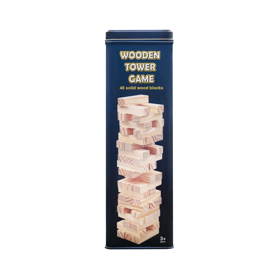 1 48 Piece Wooden Tower Game, 1 of 3