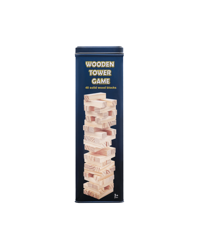 48 Piece Wooden Tower 