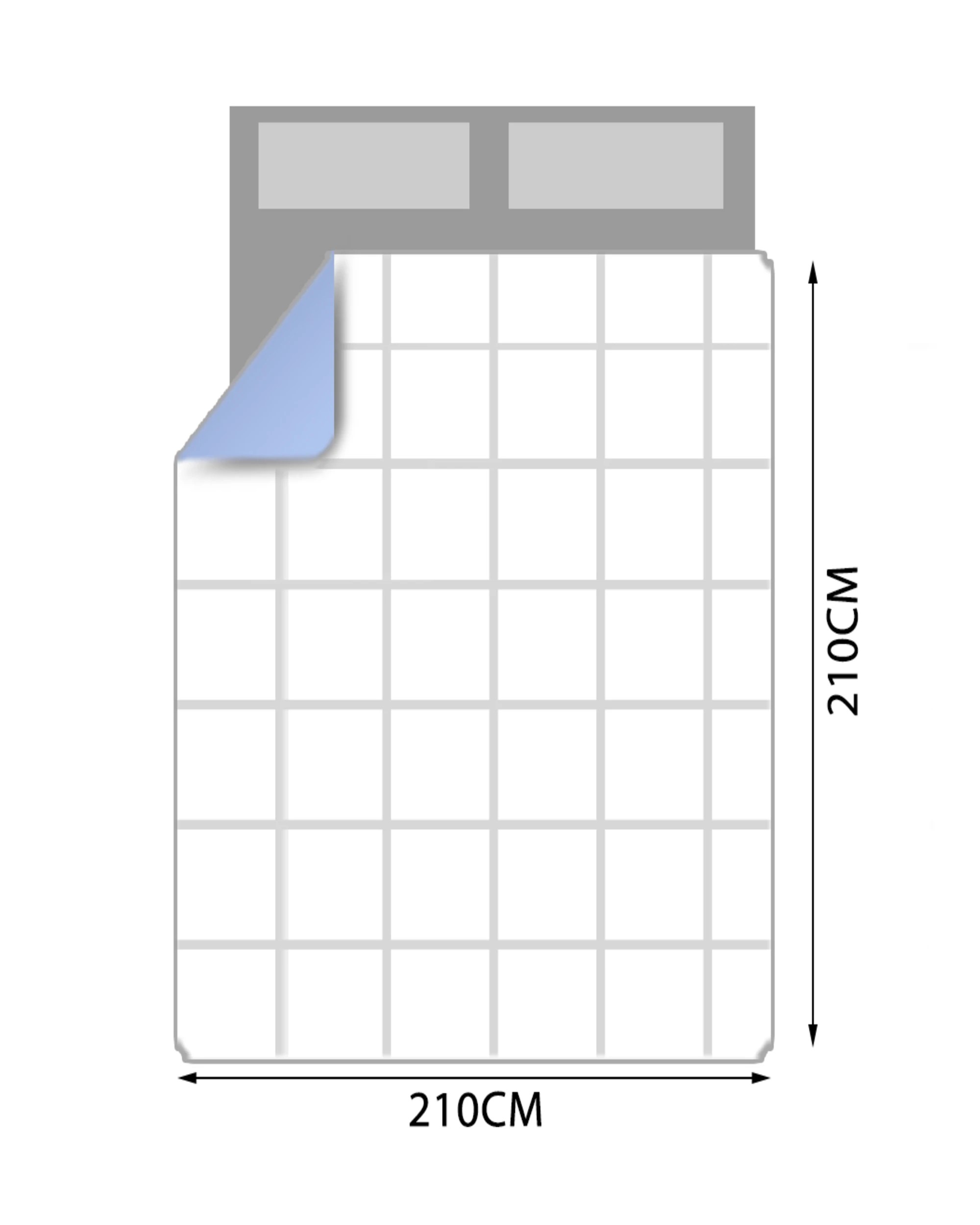 3 Dreamz 200 Gsm Summer Bamboo Quilt  - Queen Bed, 3 of 7