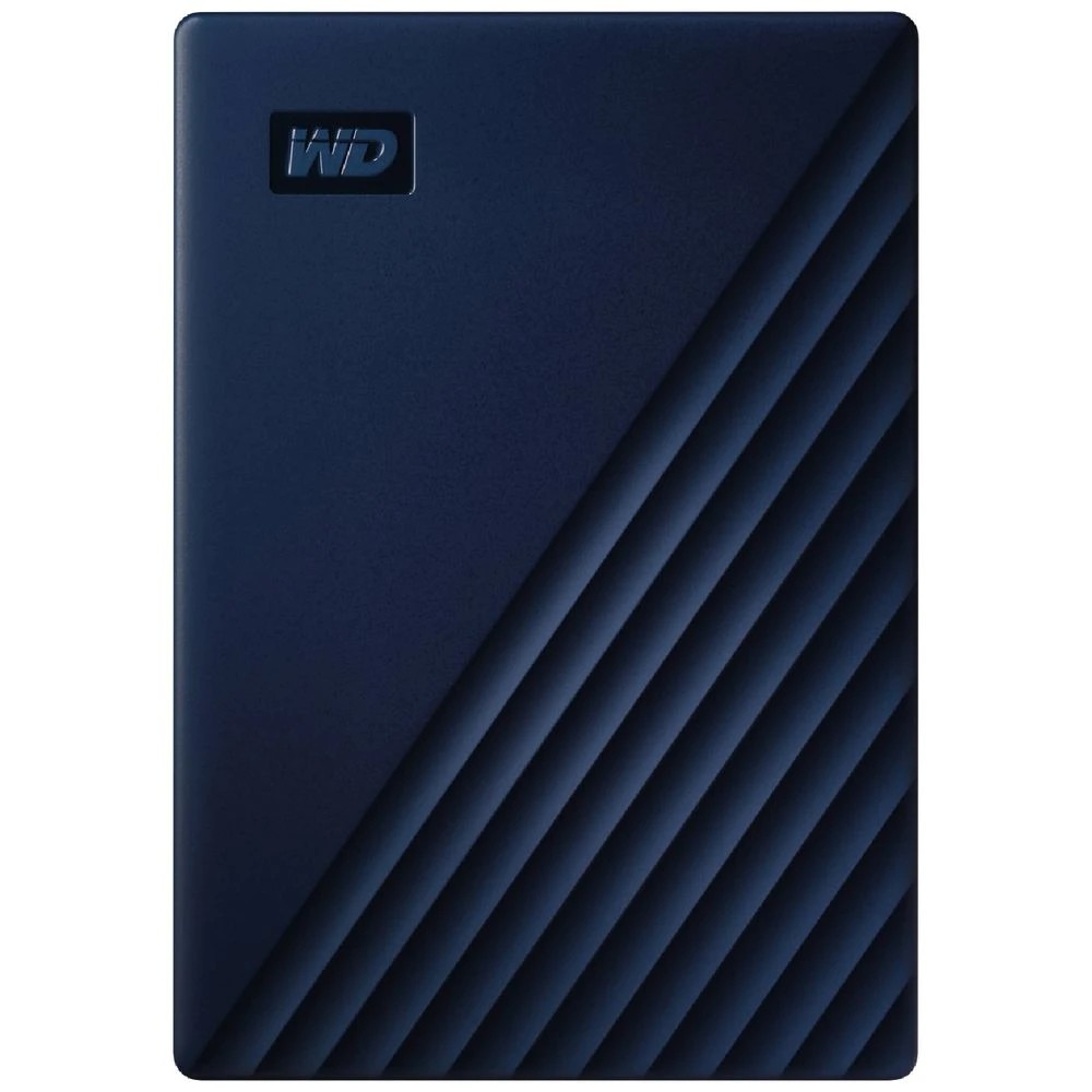 1 WD 2TB My Passport for Mac Portable Hard Drive Blue, 1 of 3
