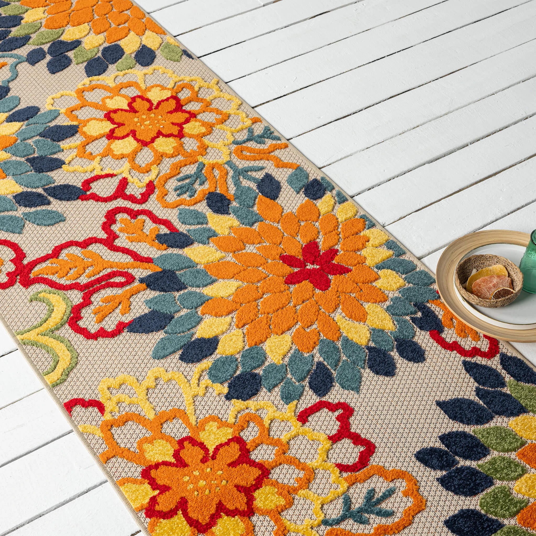 3 La Grace Home Haven Premium Runner - 80x150cm - Flower, 3 of 10