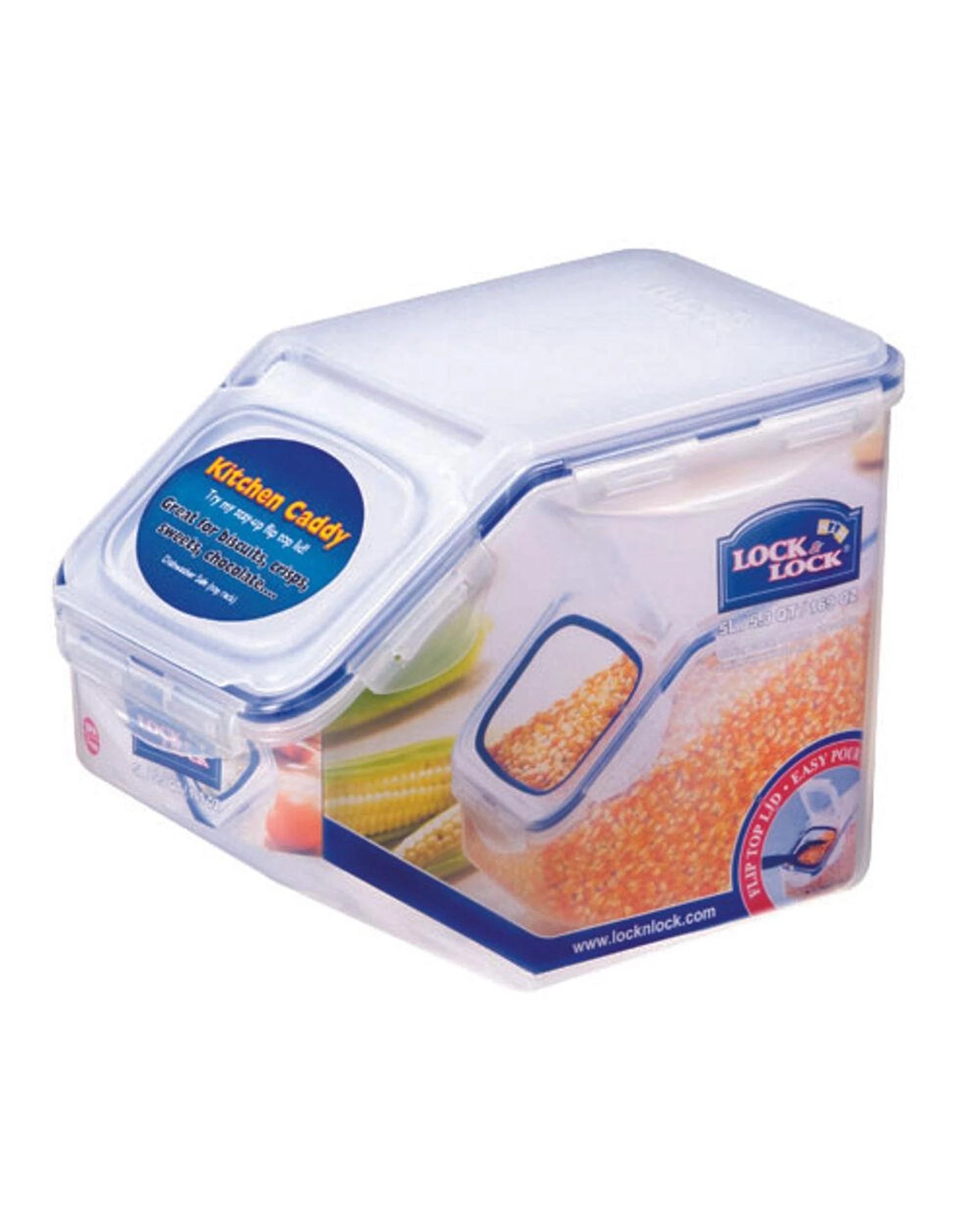 2 Lock & Lock Classic Rice Storage Container Set W Flip Top 2 Piece, 2 of 3