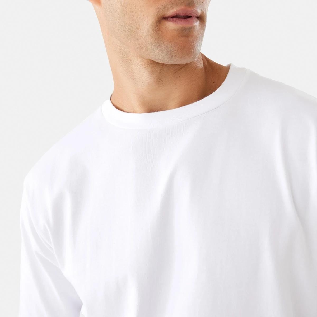 6 Oversized Heavyweight T-shirt White, 6 of 7