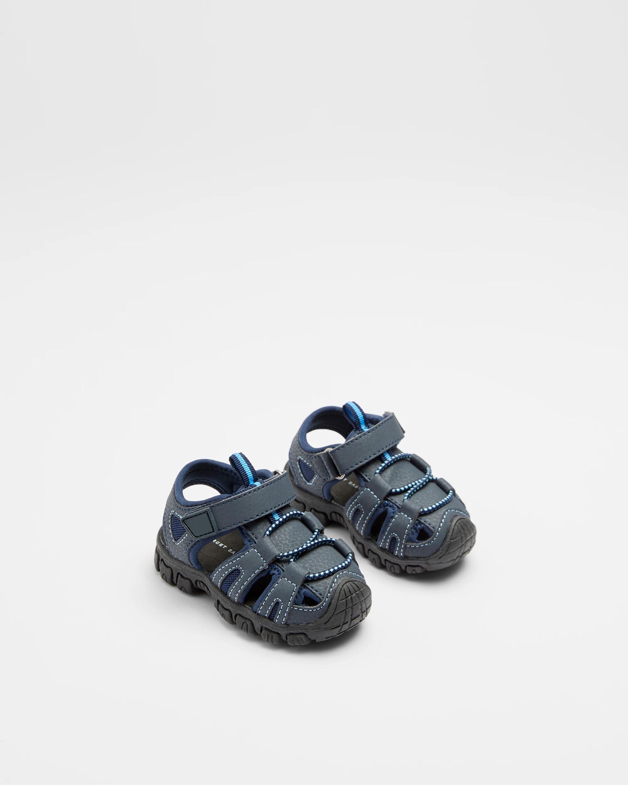 2 Target Baby Boys Bump Toe Sandal NAVY, 2 of 3