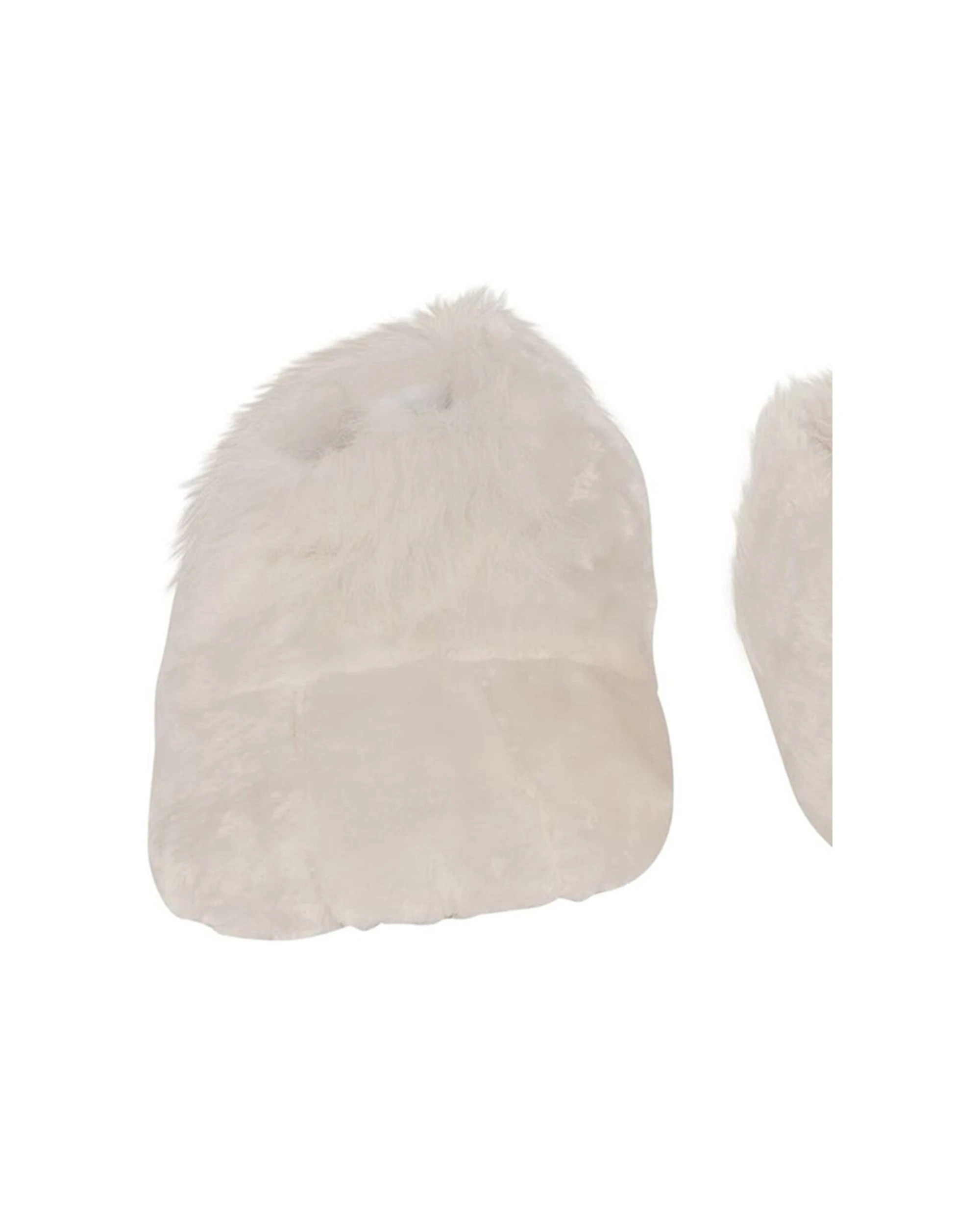 2 Rubies Bunny Shoes Costume Party Feet Accessory Adult - White, 2 of 2