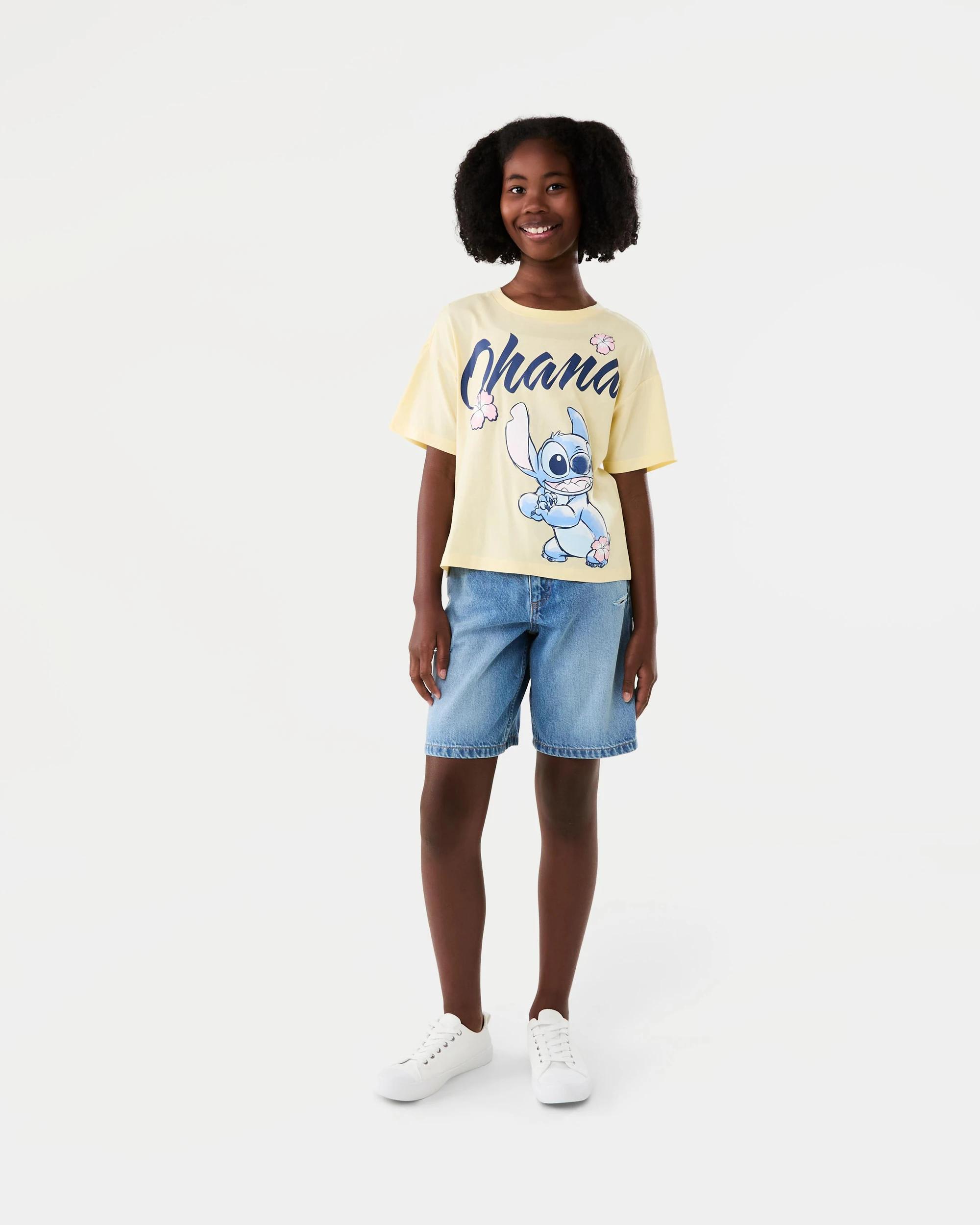 6 Disney Lilo & Stitch License Cropped T‑shirt Stitch, 6 of 7