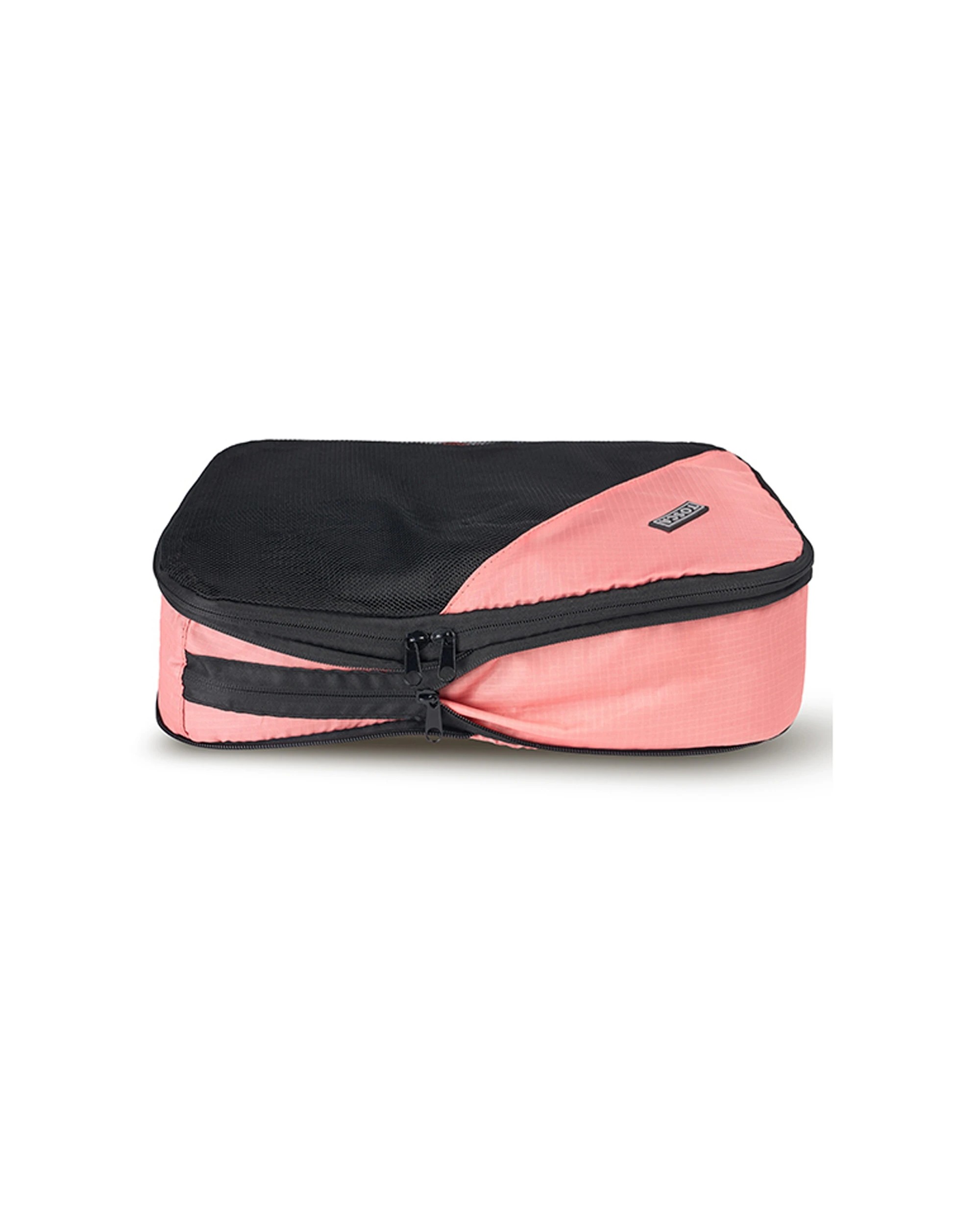4 Tosca 2pc Compression Cube Men Travel Luggage Large Organisers Coral - Pink, 4 of 5