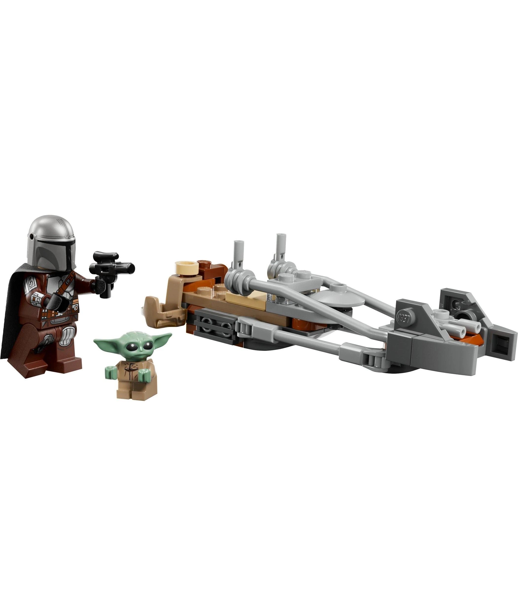 2 LEGO Star Wars The Mandalorian & Grogu's Speeder Bike 75436, 2 of 10