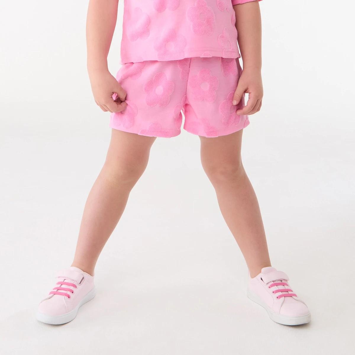 1 Texture Shorts DAISY TERRY BUBBLEGUM PINK, 1 of 6