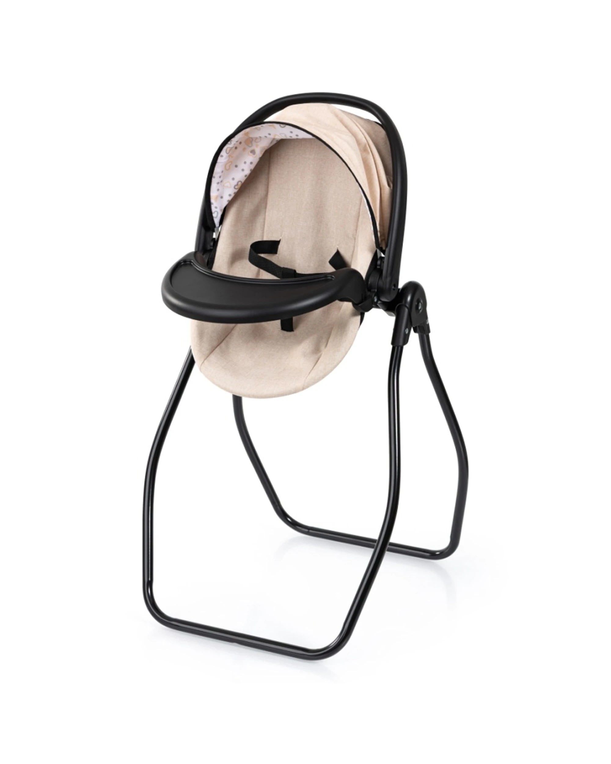 2 Bayer High Chair With Swing Set Foldable Travel Bed For Dolls 40cm - Beige, 2 of 6