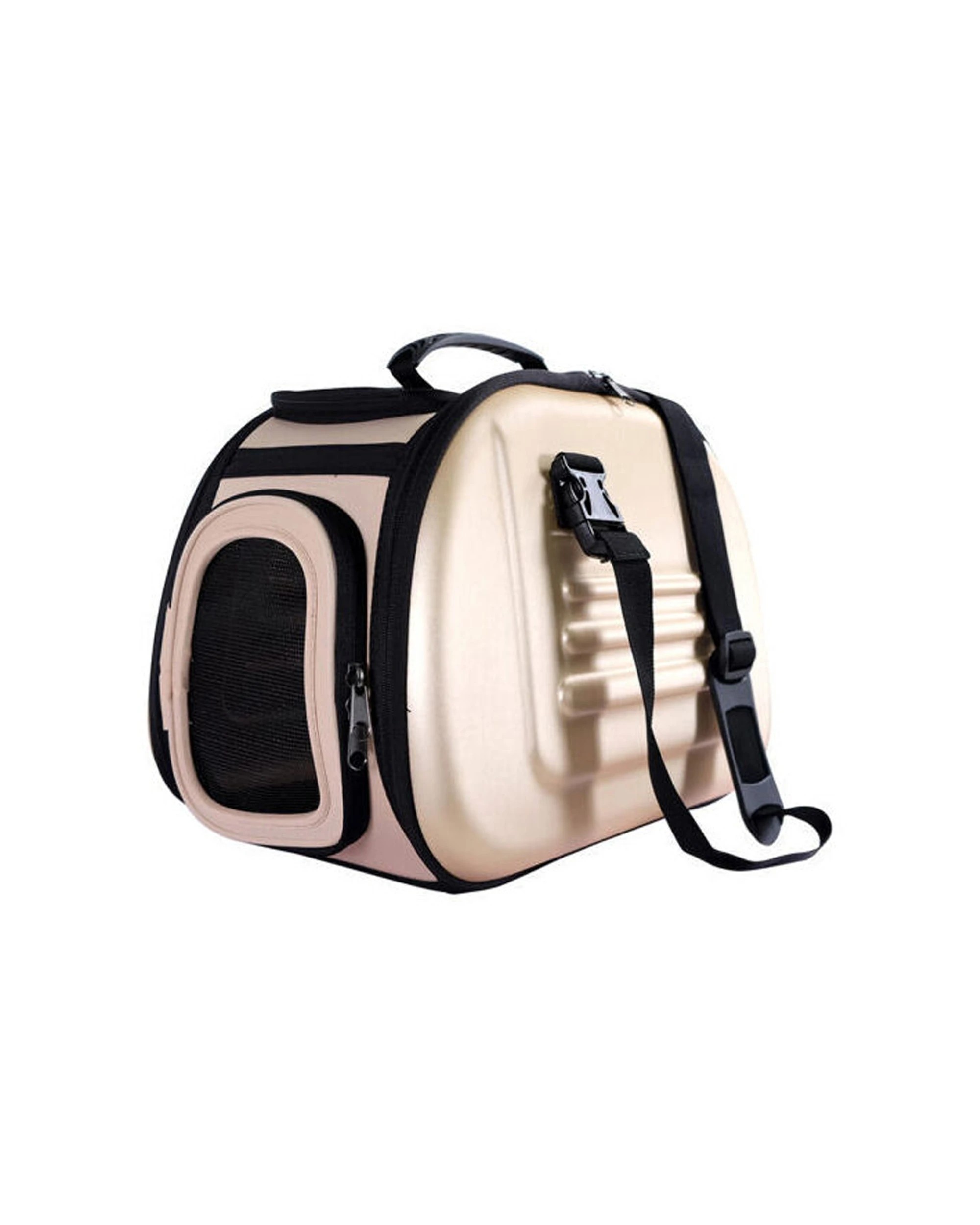 2 Ibiyaya Classic Pet EVA Carrier Collapsible Travel Bag Cats And Dogs 6kg - Beige, 2 of 6