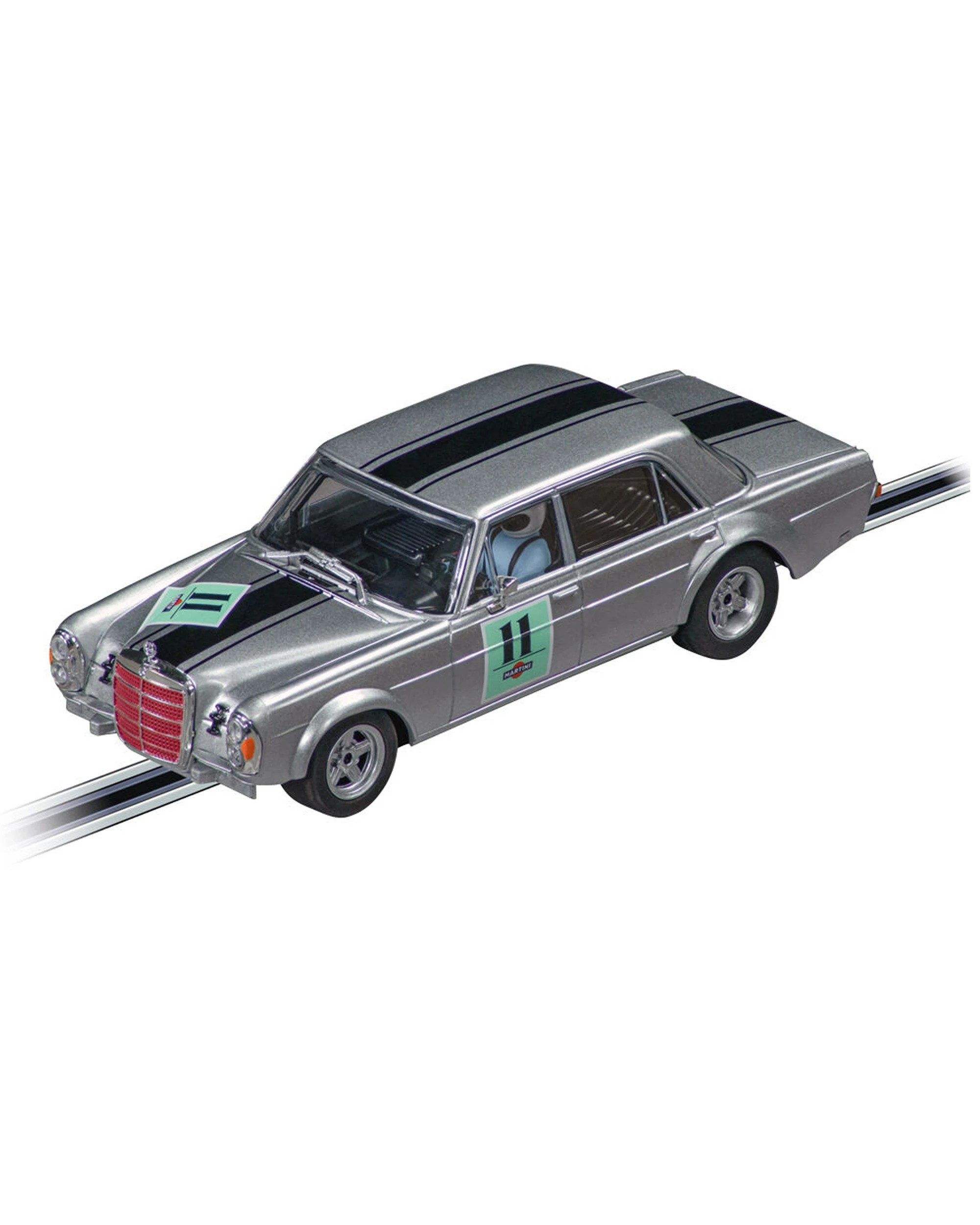 1 Carrera Mercedes Benz 300 SEL 6.3 Preis Der Nationen 11 Slot Car 1-32 Scale - Silver, 1 of 3