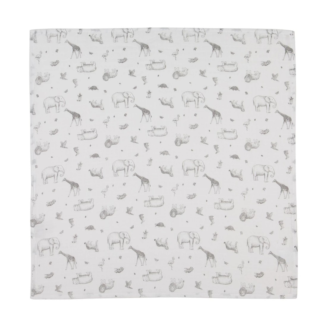 5 3 Pack Muslin Wraps - Jungle, 5 of 6